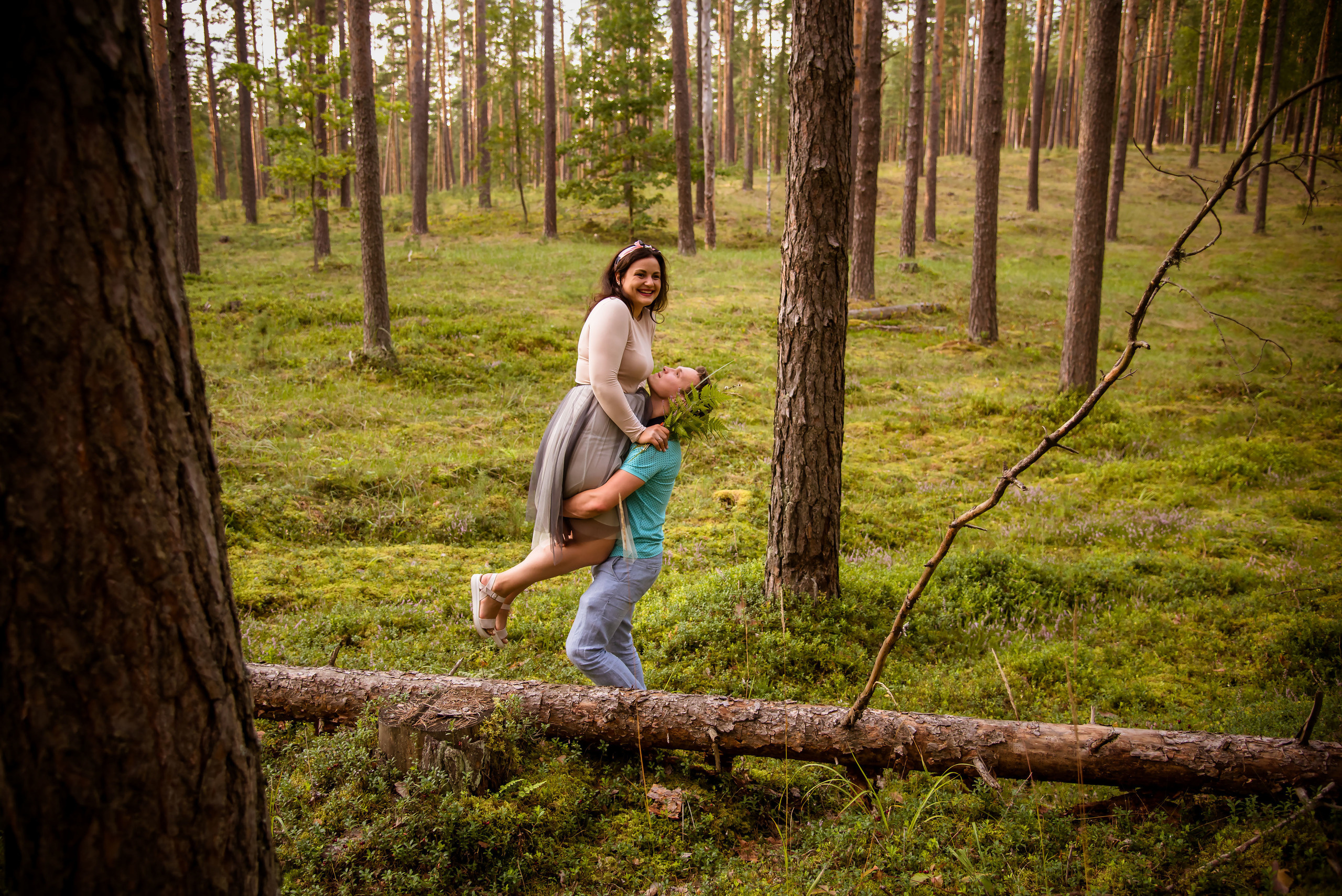 Veronika un Ivars. Fotogrāfs Romualds Rubenis un Artemijs Stašāns