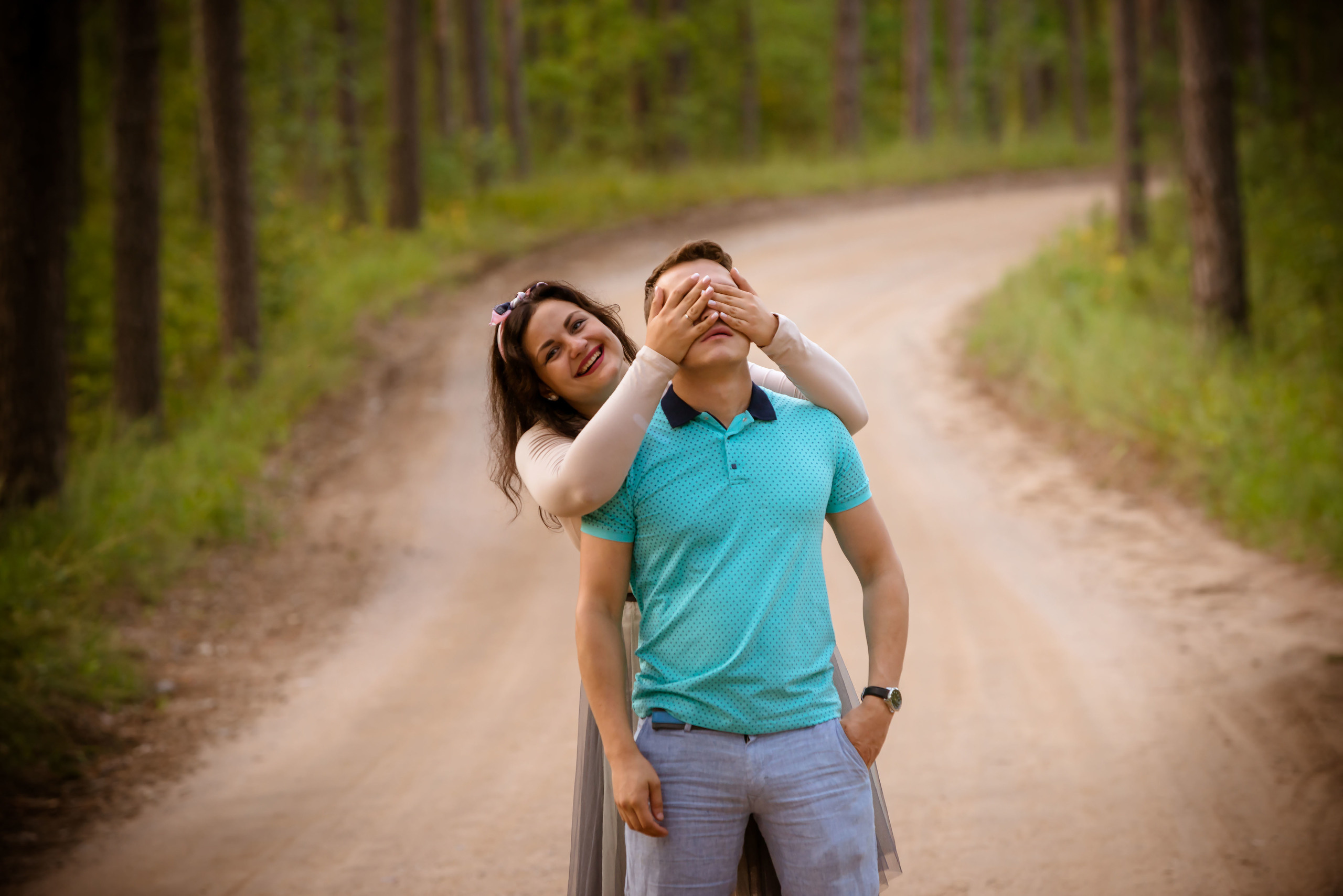 Veronika un Ivars. Fotogrāfs Romualds Rubenis un Artemijs Stašāns