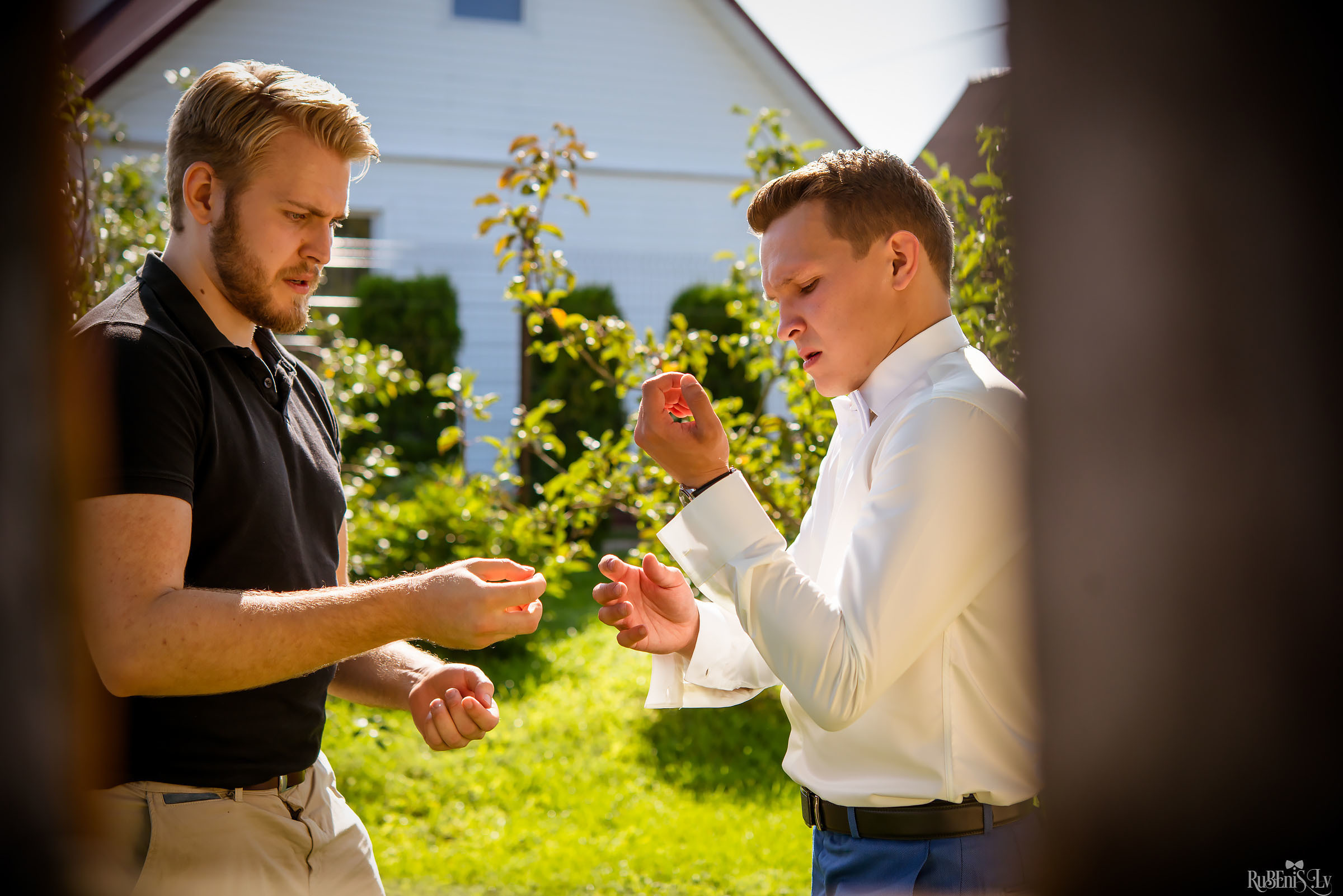Veronika un Ivars. Fotogrāfs Romualds Rubenis un Artemijs Stašāns