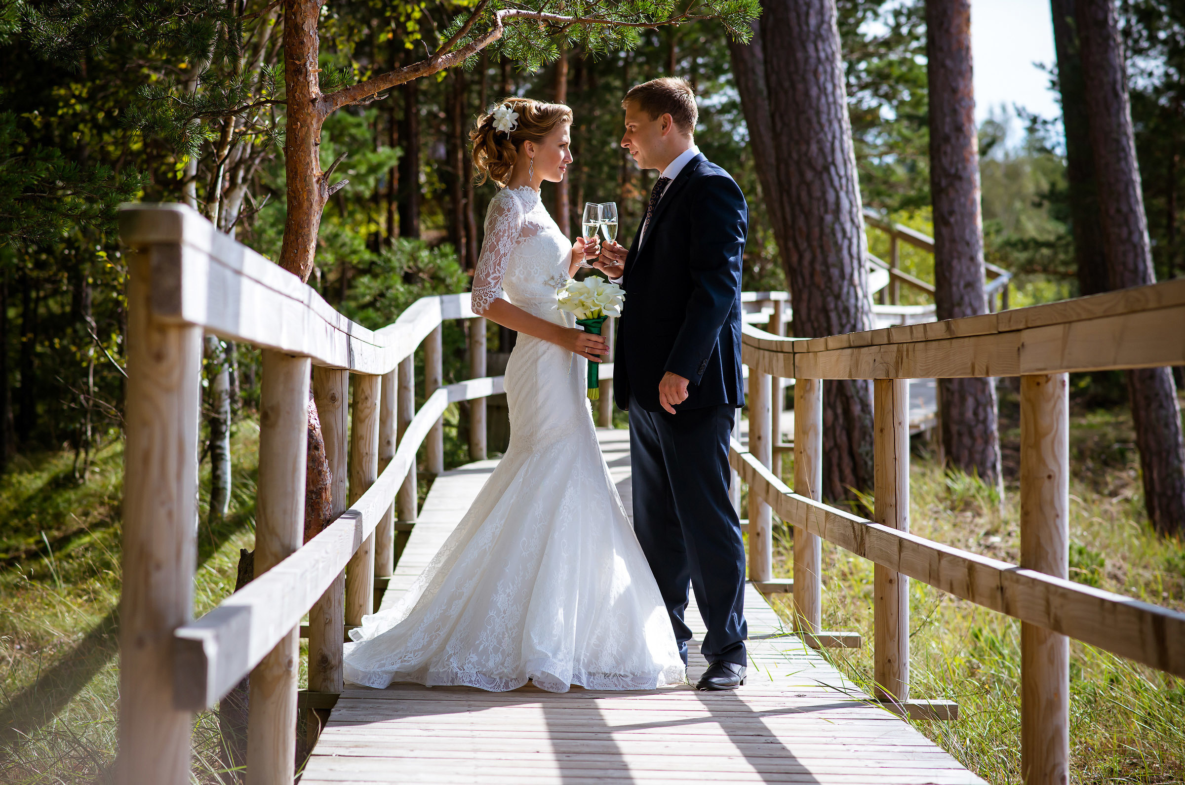 Jekaterina un Nikolajs. Fotogrāfs Romualds Rubenis un Artemijs Stašāns