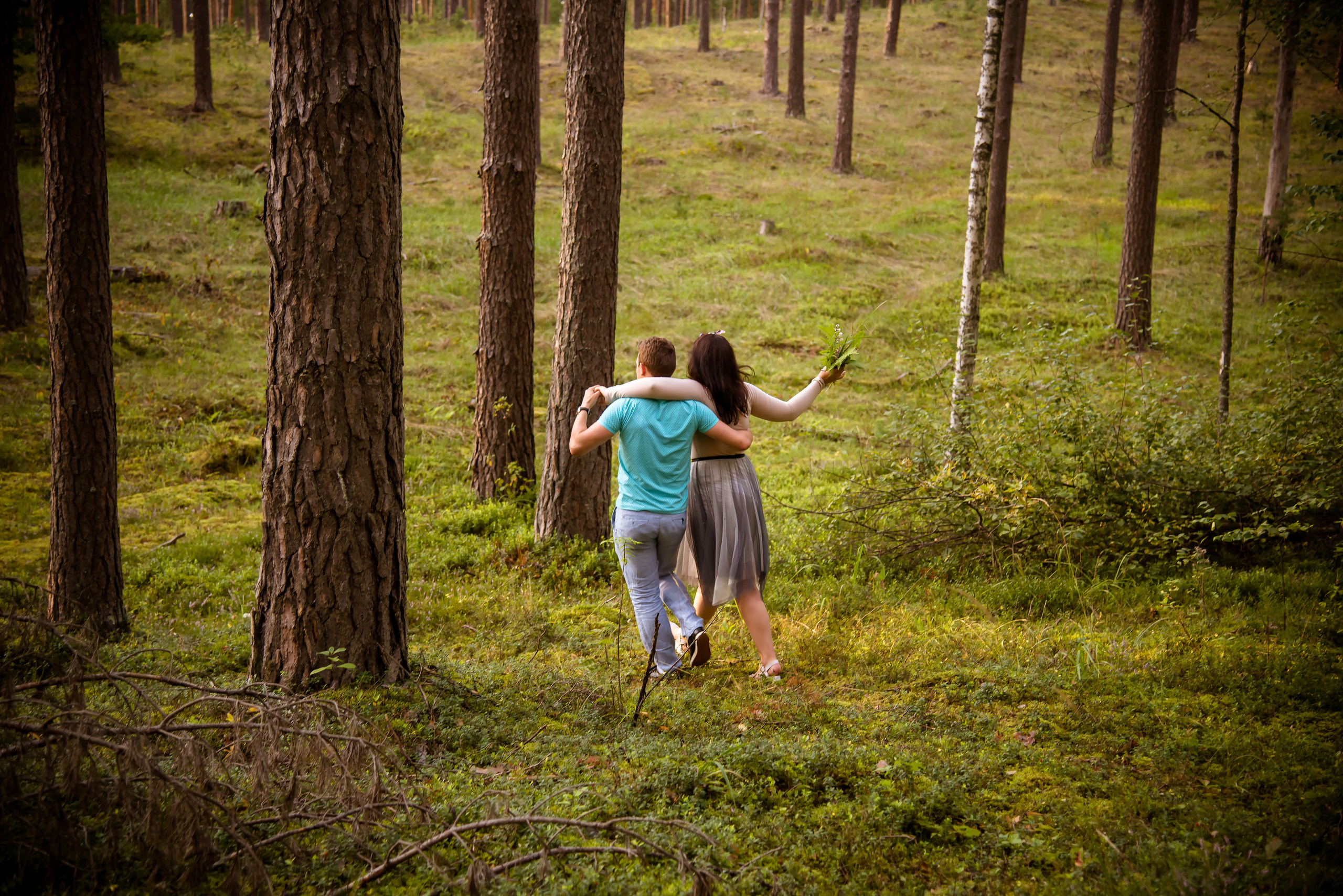 Veronika un Ivars. Fotogrāfs Romualds Rubenis un Artemijs Stašāns