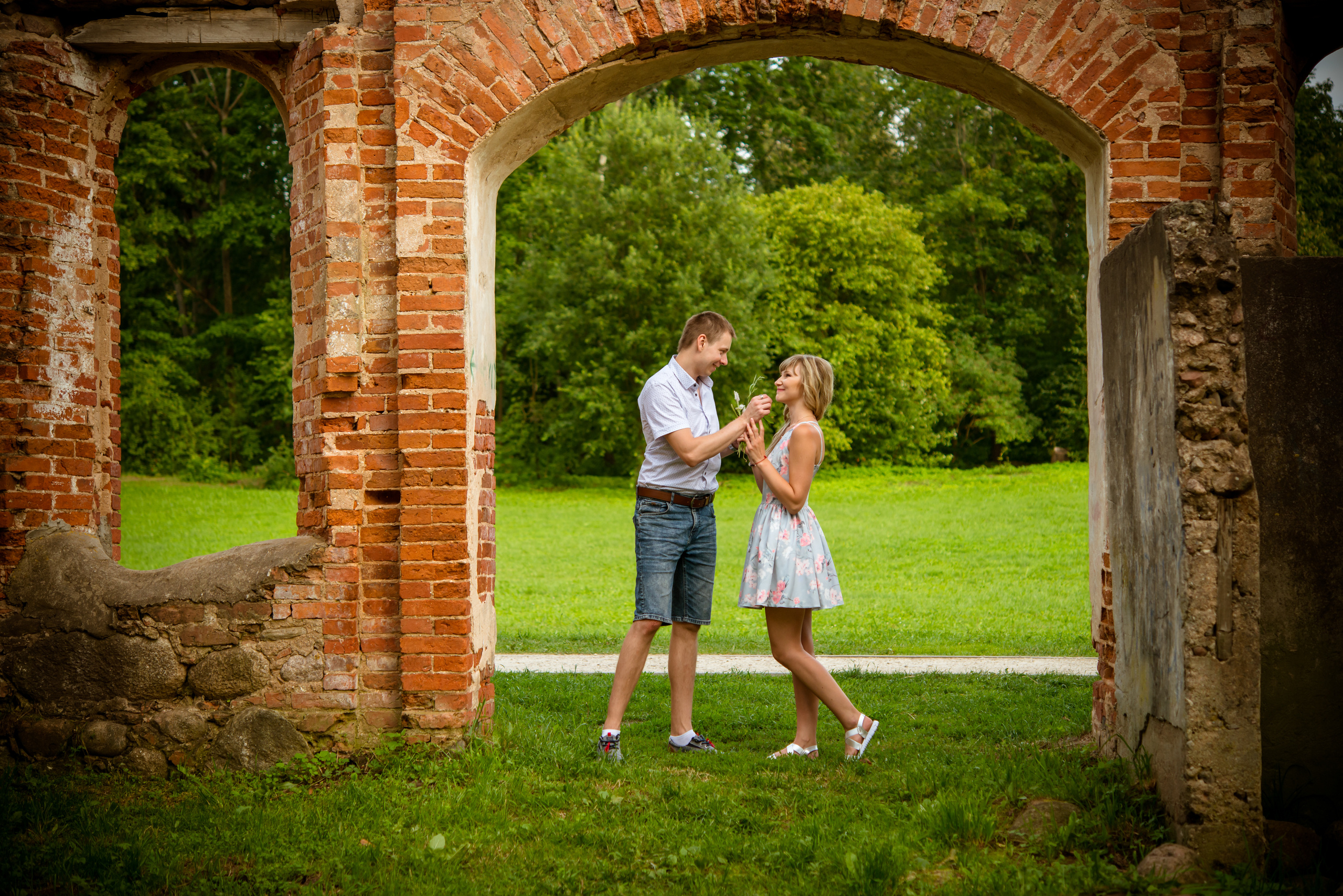 Olga un Vadims. Fotogrāfs Romualds Rubenis un Artemijs Stašāns