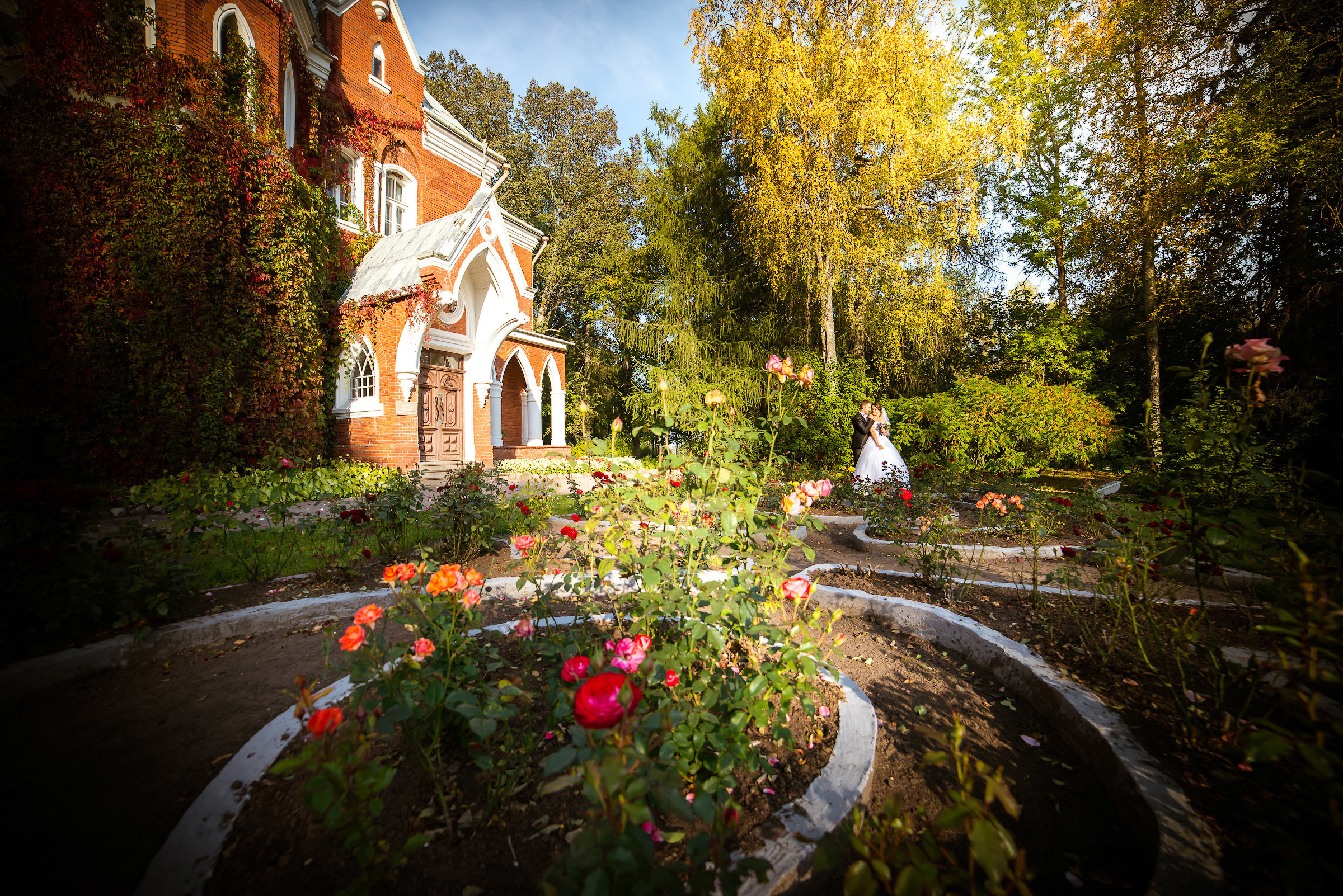 Съемка свадьбы в Ротко Центре. Фотограф Ромуальд Рубенис и Артемий Сташанс