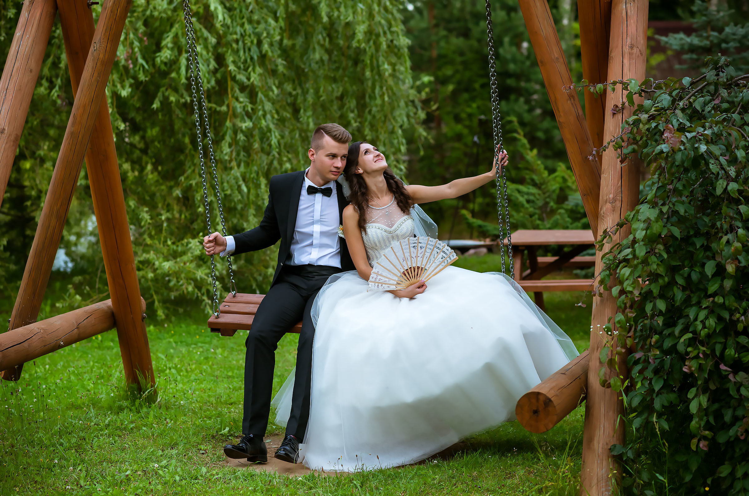 Viktorija un Jurijs. Fotogrāfs Romualds Rubenis un Artemijs Stašāns