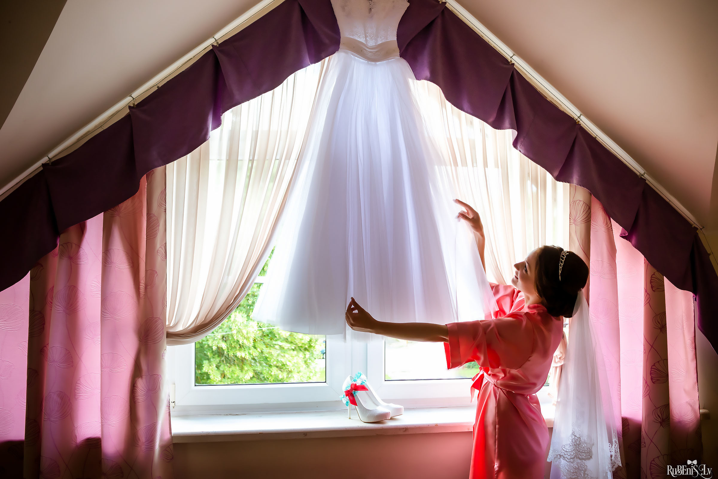 Julija un Edgars. Fotogrāfs Romualds Rubenis un Artemijs Stašāns