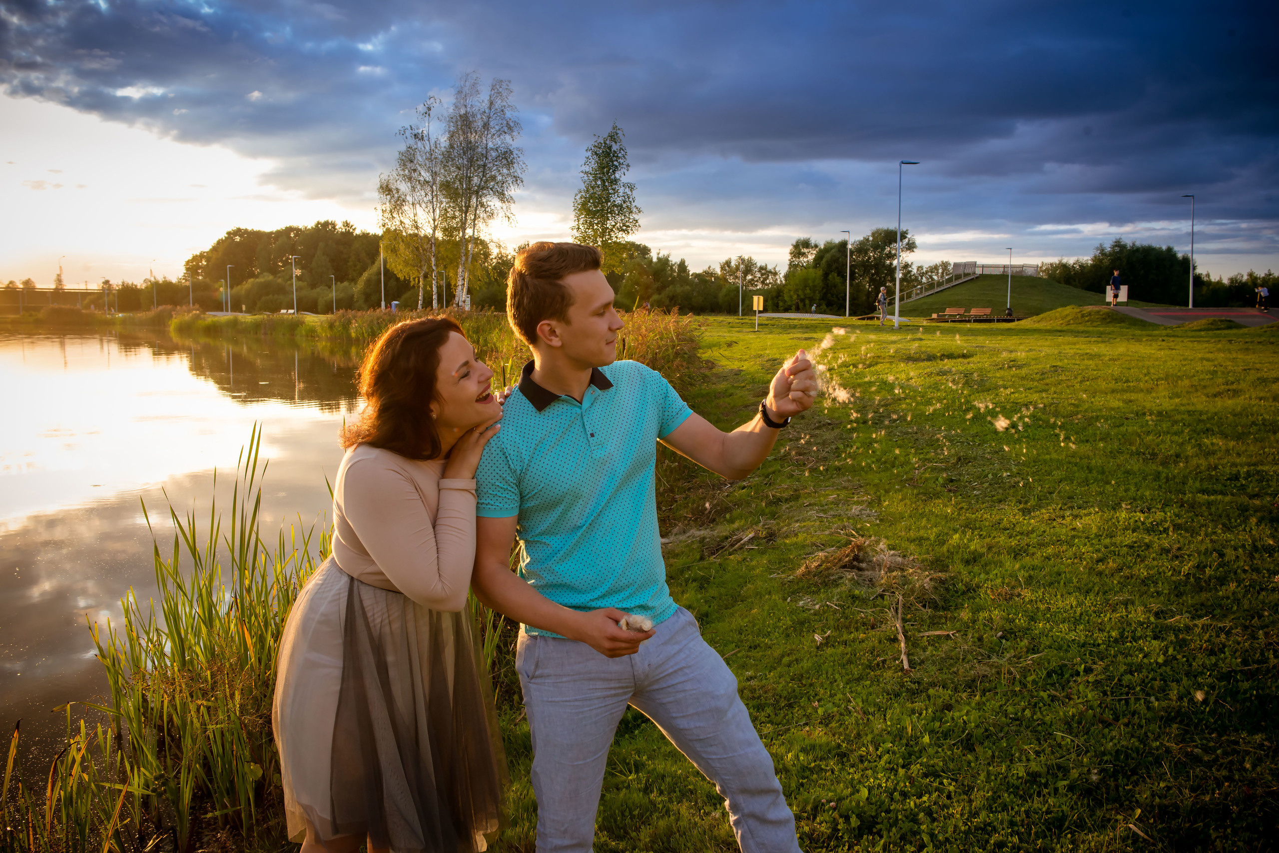 Veronika un Ivars. Fotogrāfs Romualds Rubenis un Artemijs Stašāns