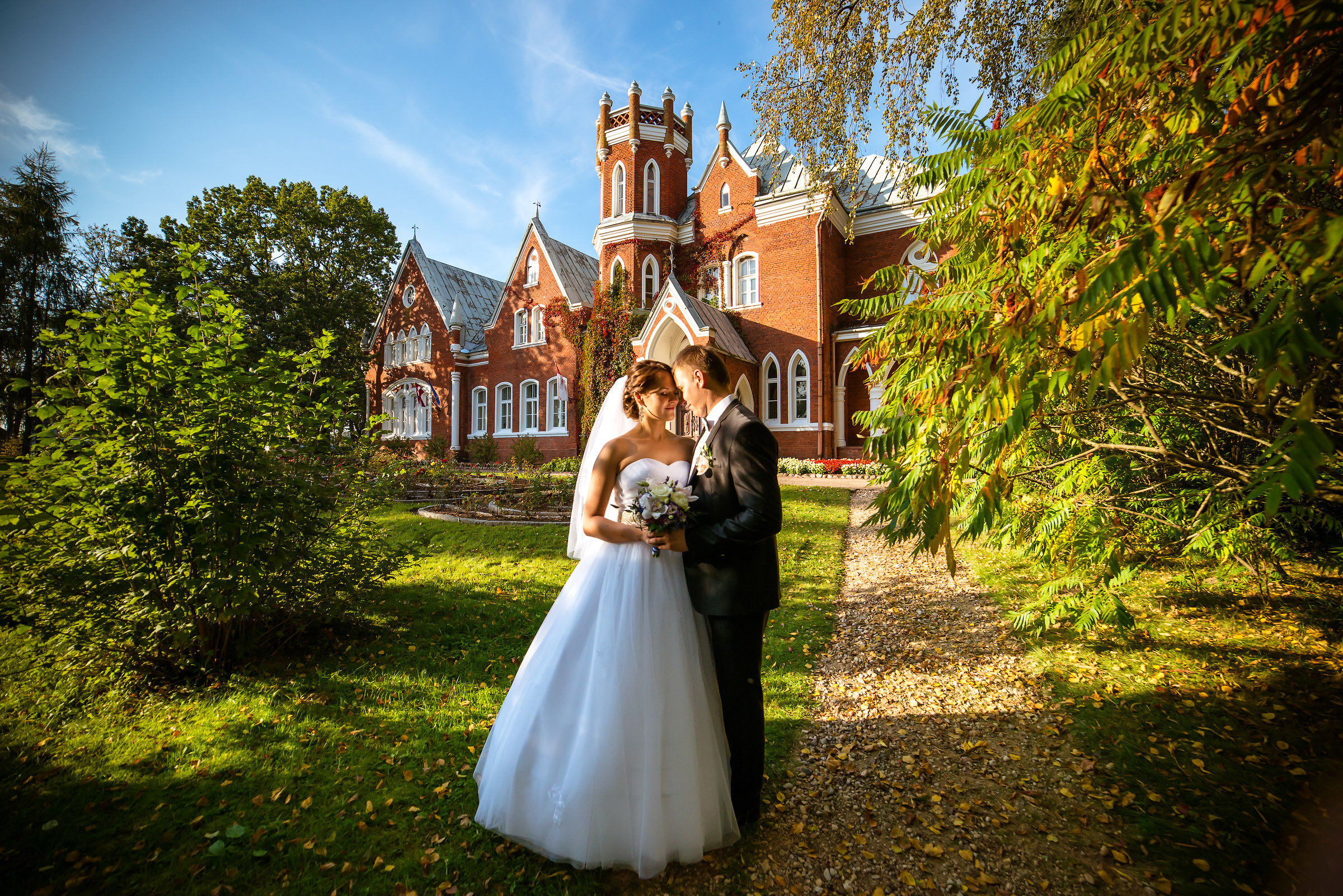 Съемка свадьбы в Ротко Центре. Фотограф Ромуальд Рубенис и Артемий Сташанс