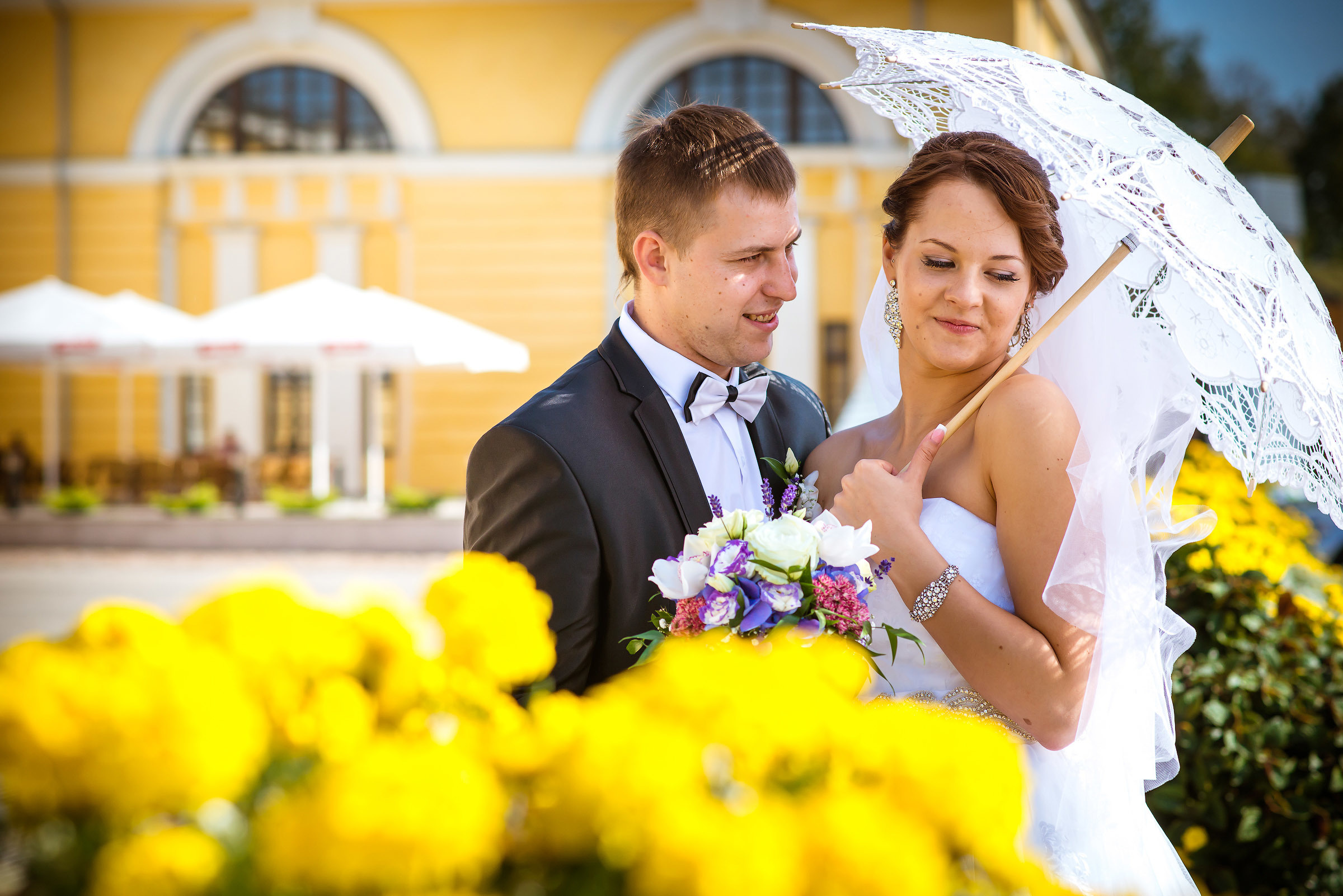 Съемка свадьбы в Ротко Центре. Фотограф Ромуальд Рубенис и Артемий Сташанс