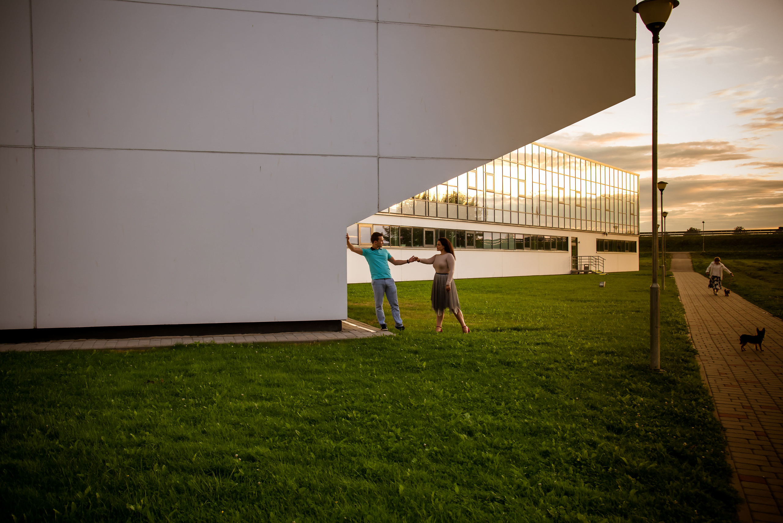 Veronika un Ivars. Fotogrāfs Romualds Rubenis un Artemijs Stašāns