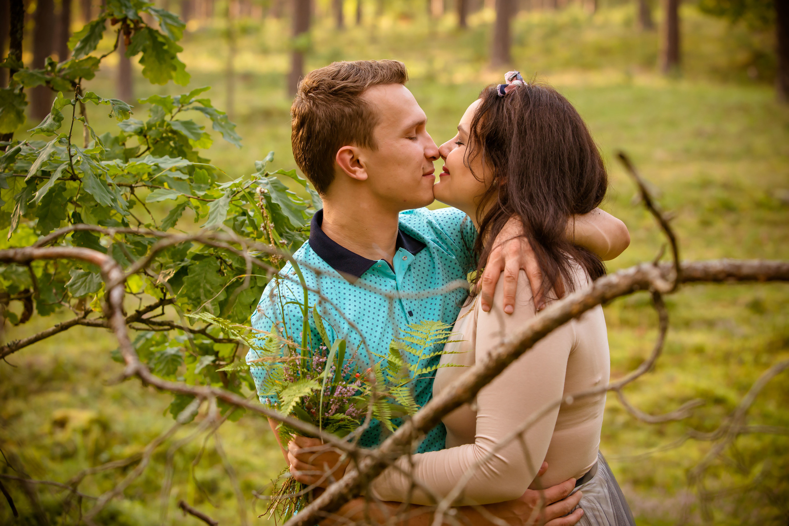 Veronika un Ivars. Fotogrāfs Romualds Rubenis un Artemijs Stašāns