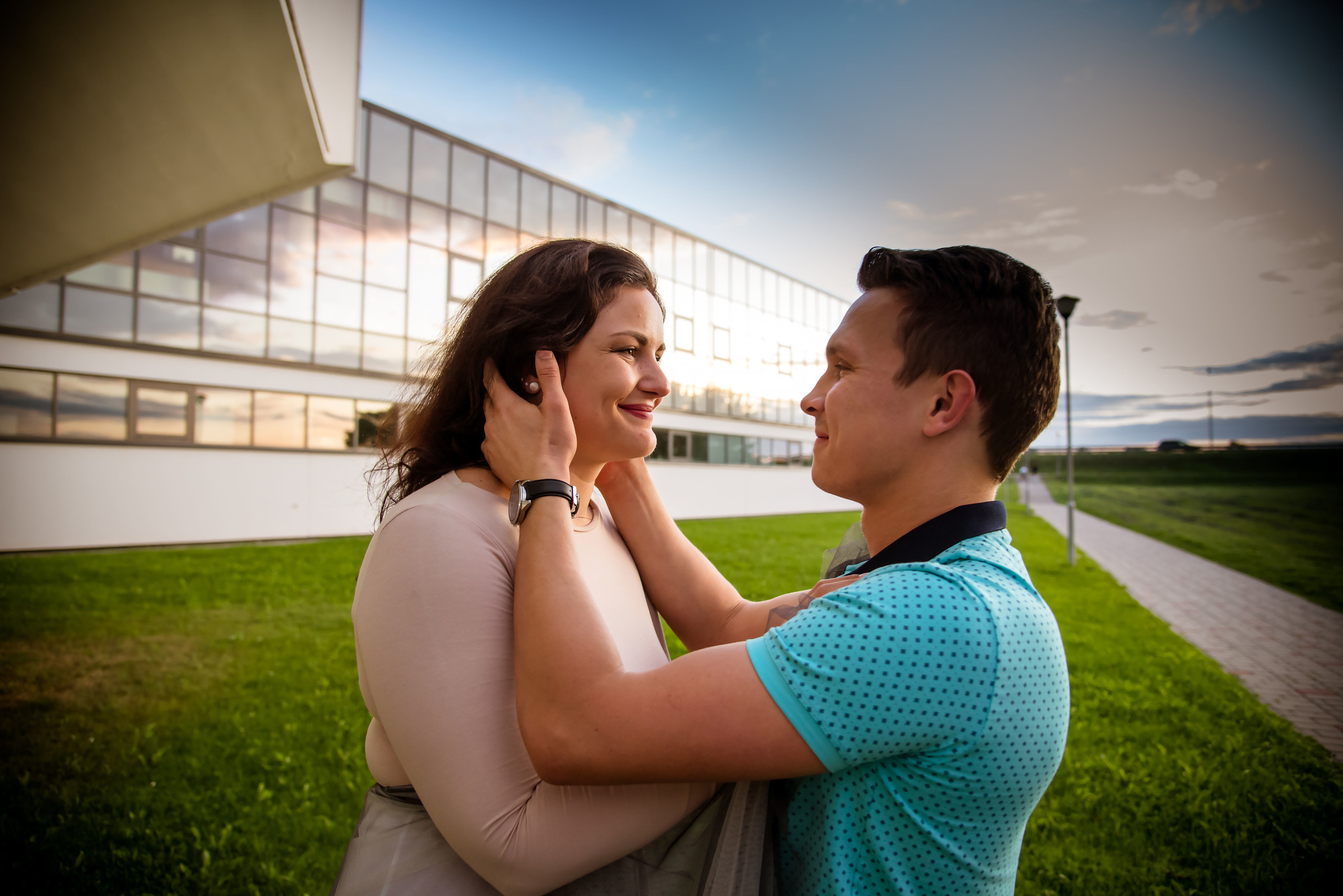 Veronika un Ivars. Fotogrāfs Romualds Rubenis un Artemijs Stašāns