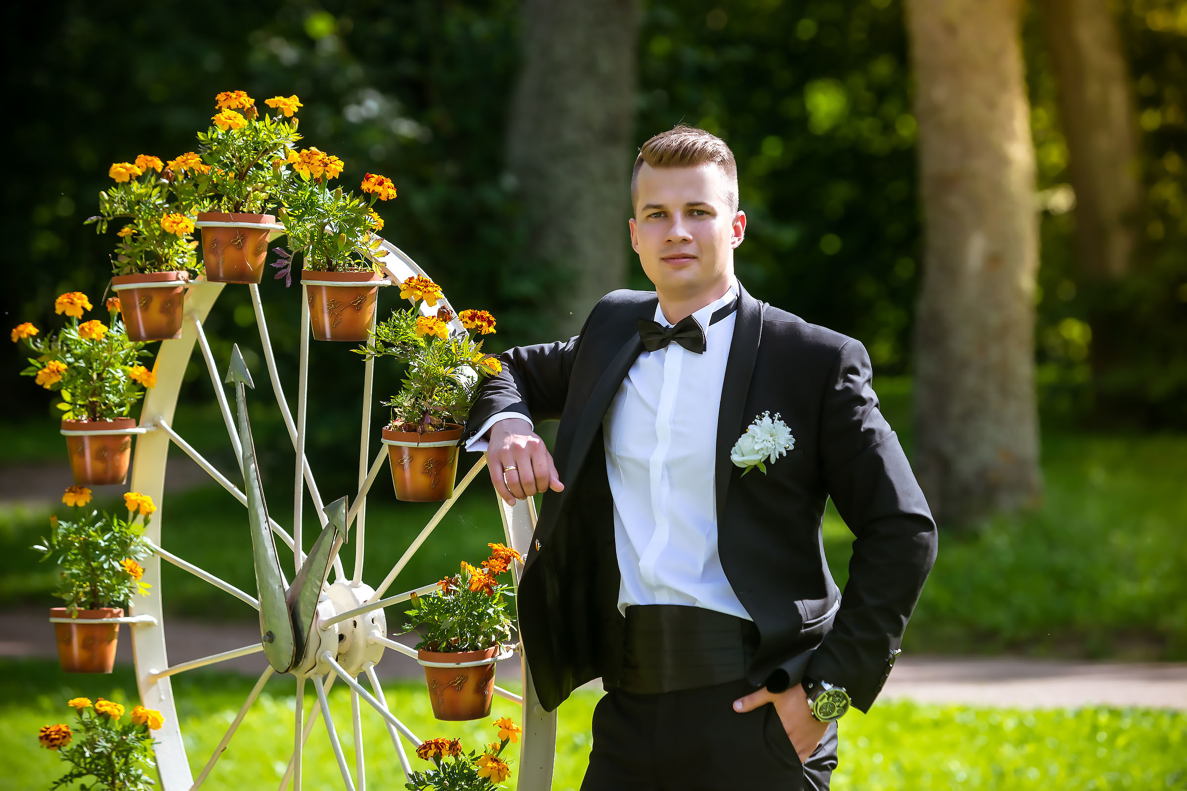 Viktorija un Jurijs. Fotogrāfs Romualds Rubenis un Artemijs Stašāns