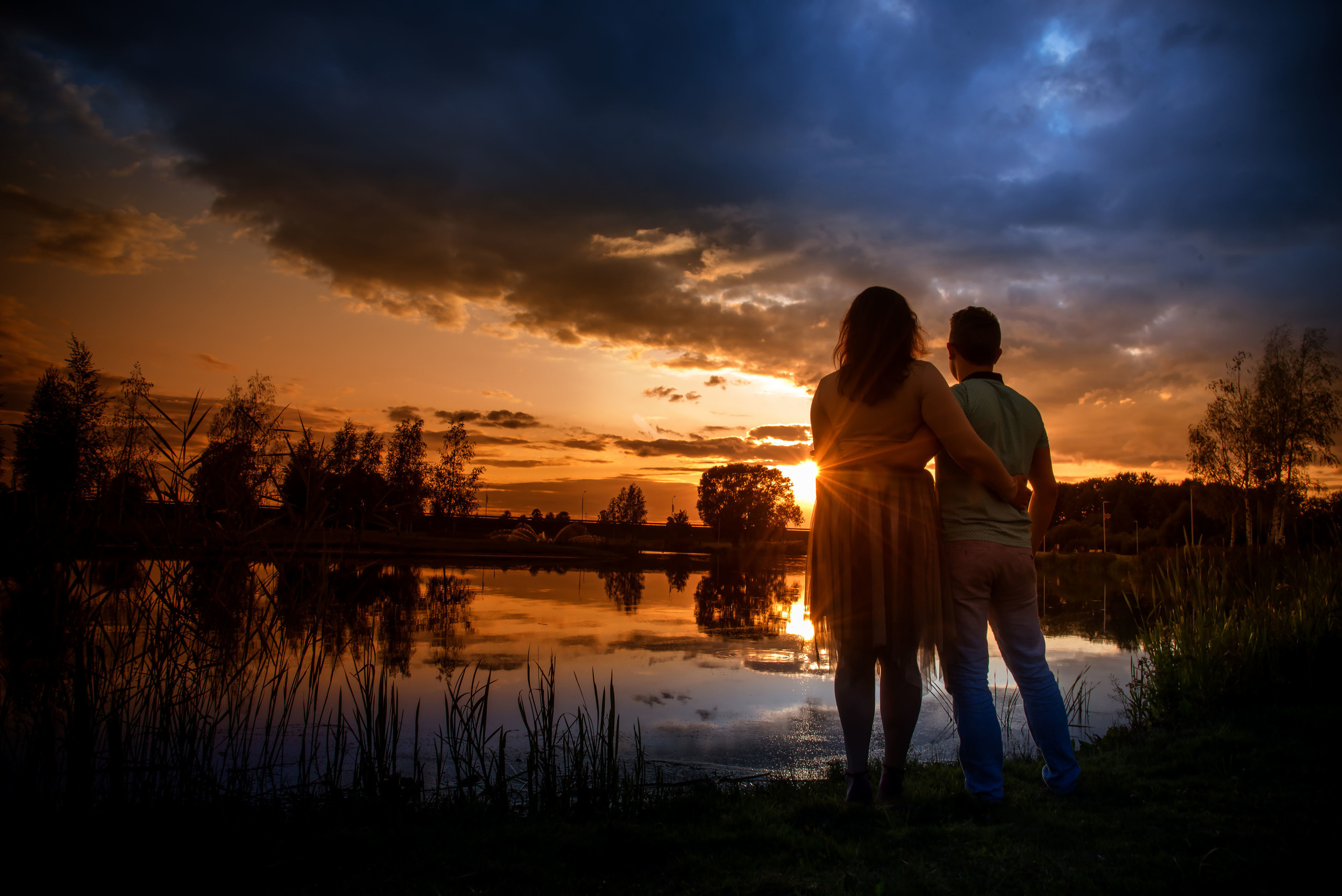 Veronika un Ivars. Fotogrāfs Romualds Rubenis un Artemijs Stašāns