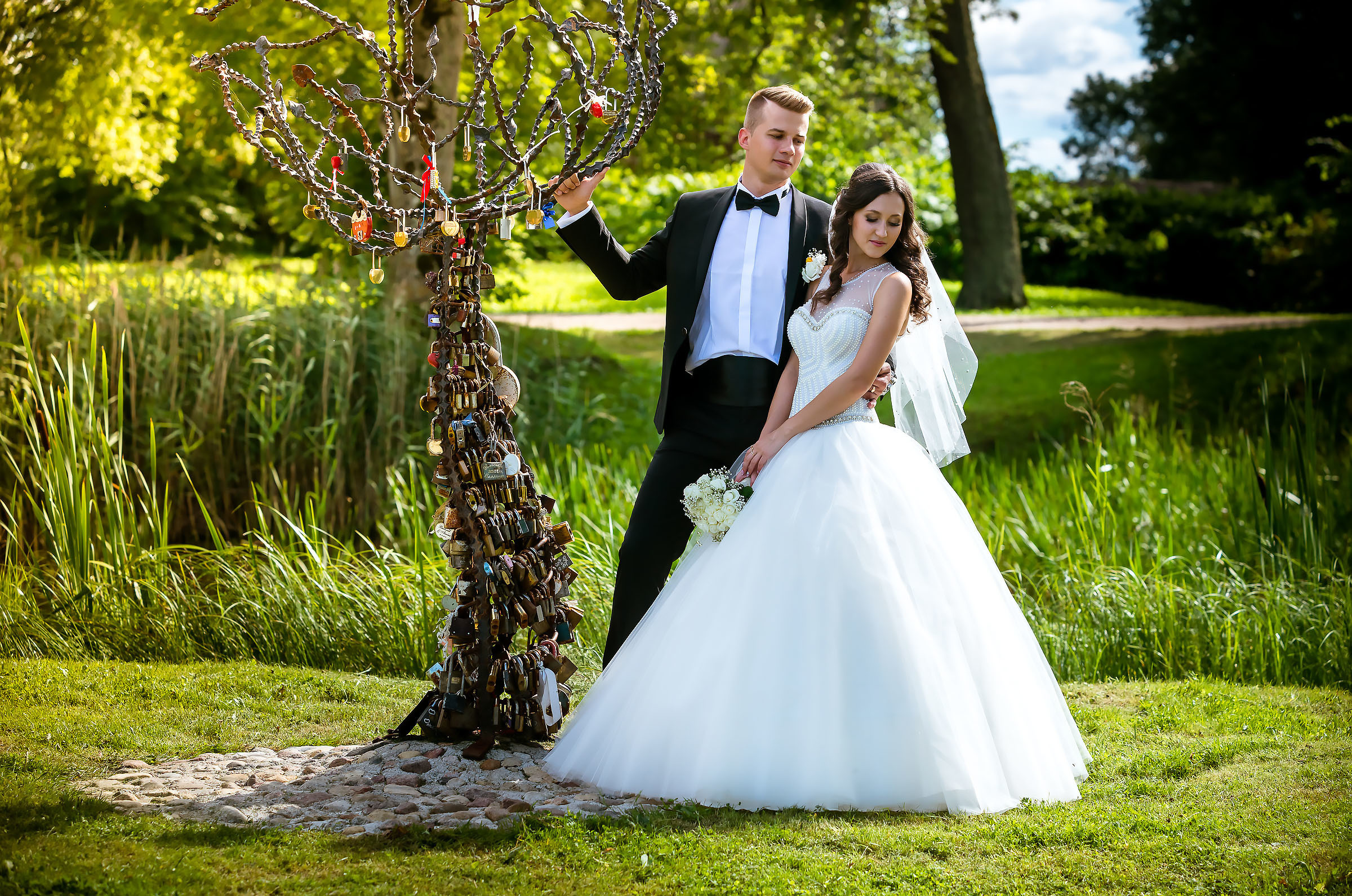 Viktorija un Jurijs. Fotogrāfs Romualds Rubenis un Artemijs Stašāns