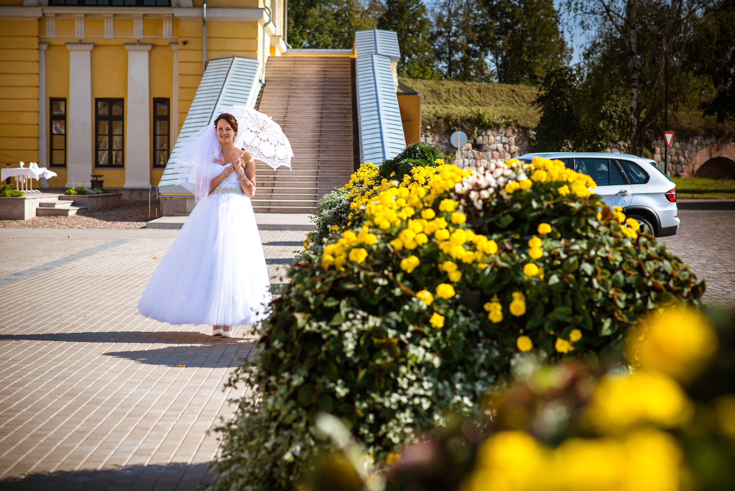 Съемка свадьбы в Ротко Центре. Фотограф Ромуальд Рубенис и Артемий Сташанс