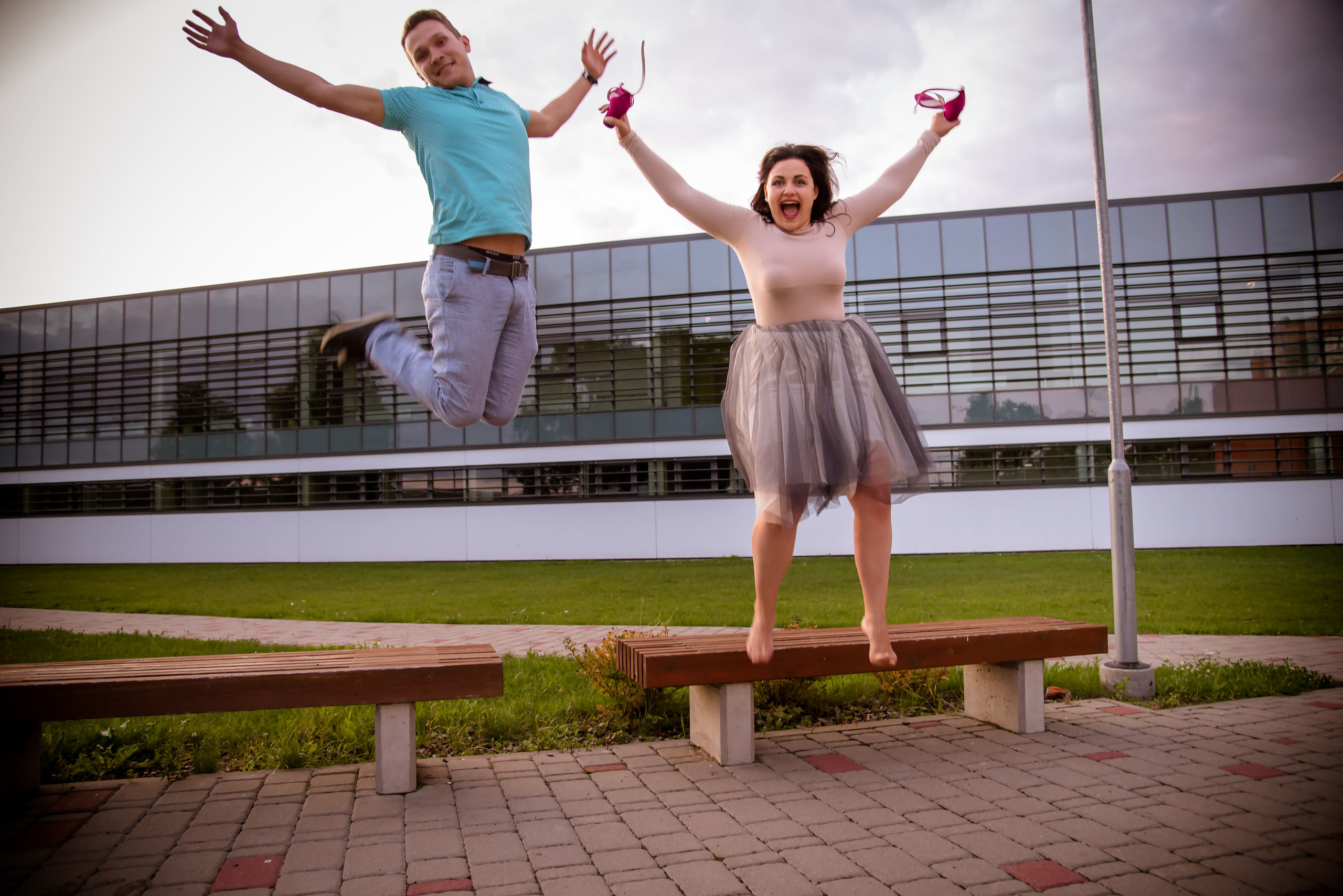 Veronika un Ivars. Fotogrāfs Romualds Rubenis un Artemijs Stašāns