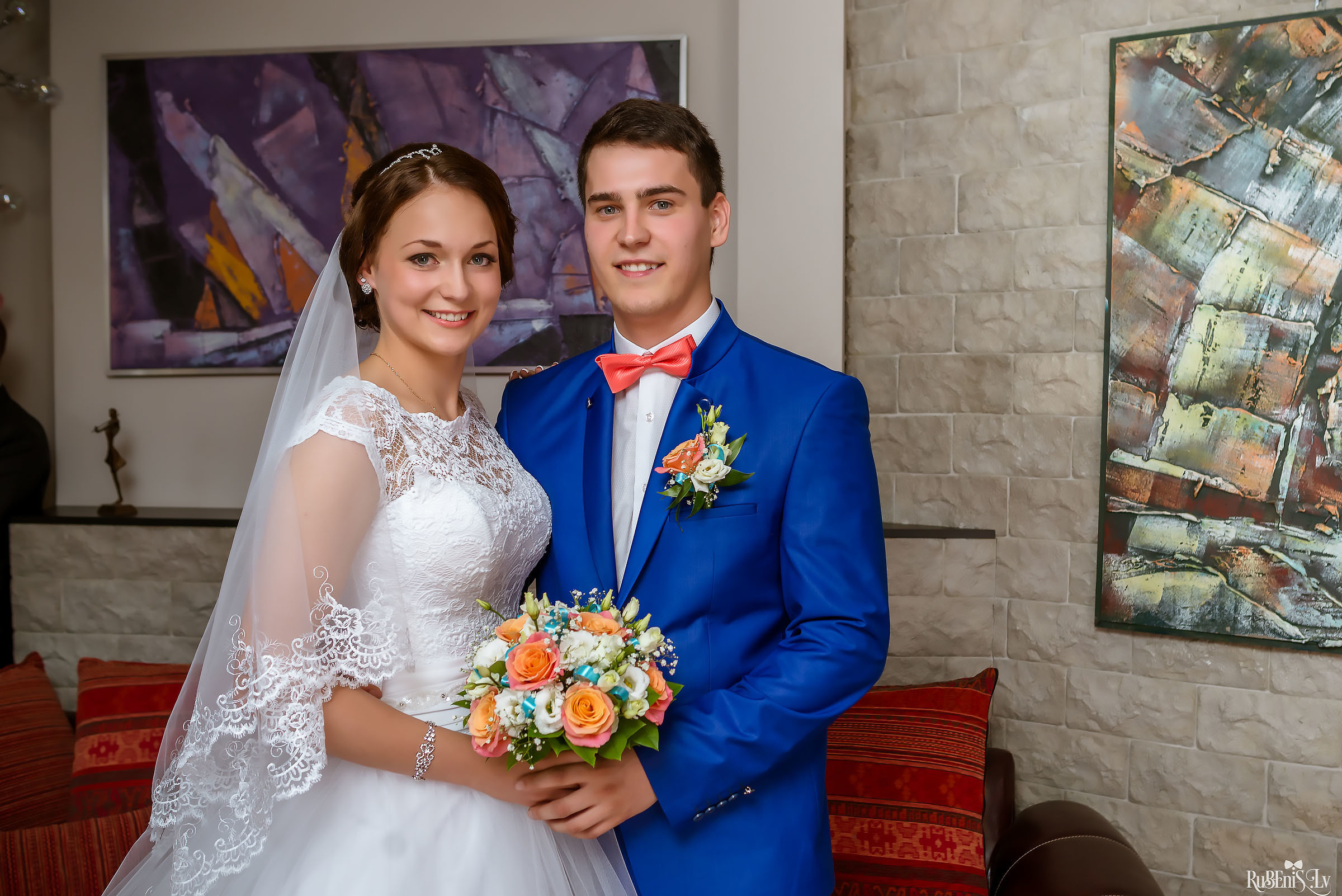 Julija un Edgars. Fotogrāfs Romualds Rubenis un Artemijs Stašāns