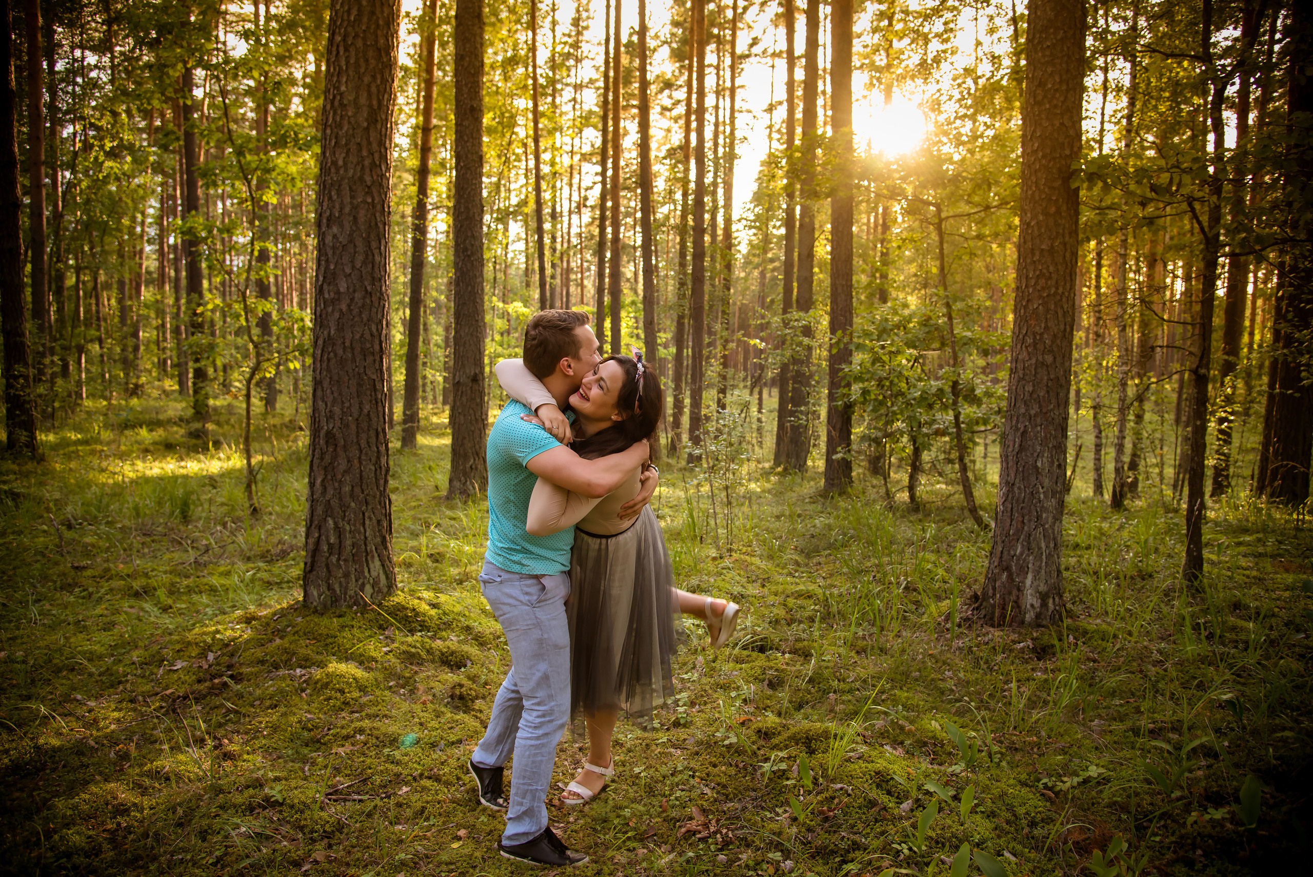 Veronika un Ivars. Fotogrāfs Romualds Rubenis un Artemijs Stašāns