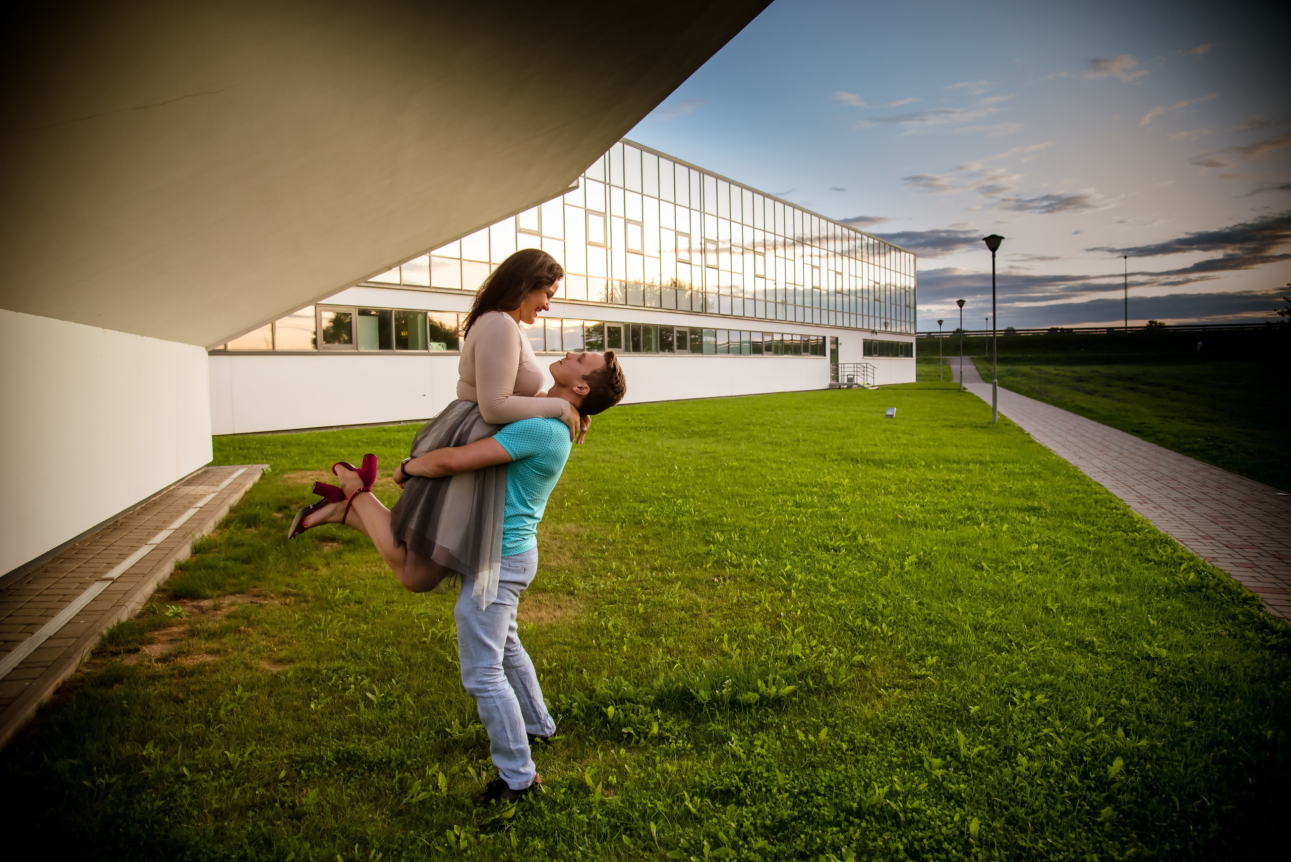 Veronika un Ivars. Fotogrāfs Romualds Rubenis un Artemijs Stašāns
