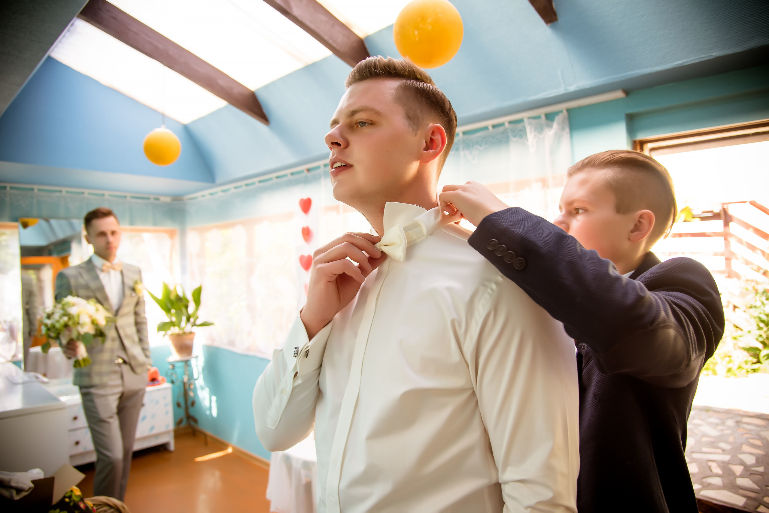 Fotogrāfs Romualds Rubenis un Artemijs Stašāns