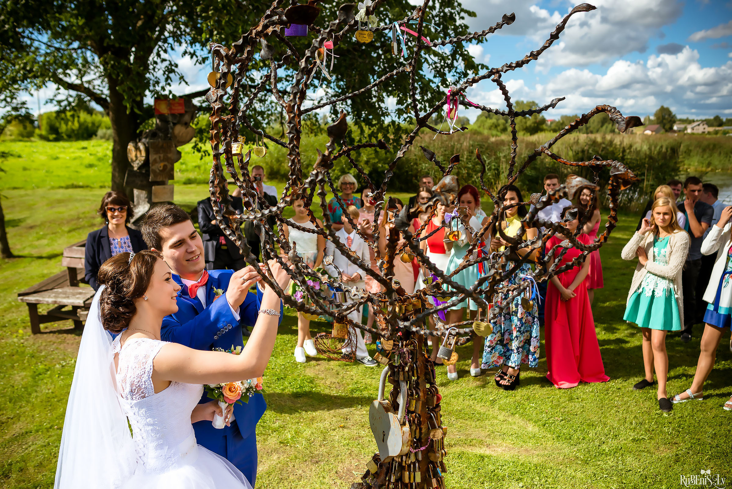 Julija un Edgars. Fotogrāfs Romualds Rubenis un Artemijs Stašāns
