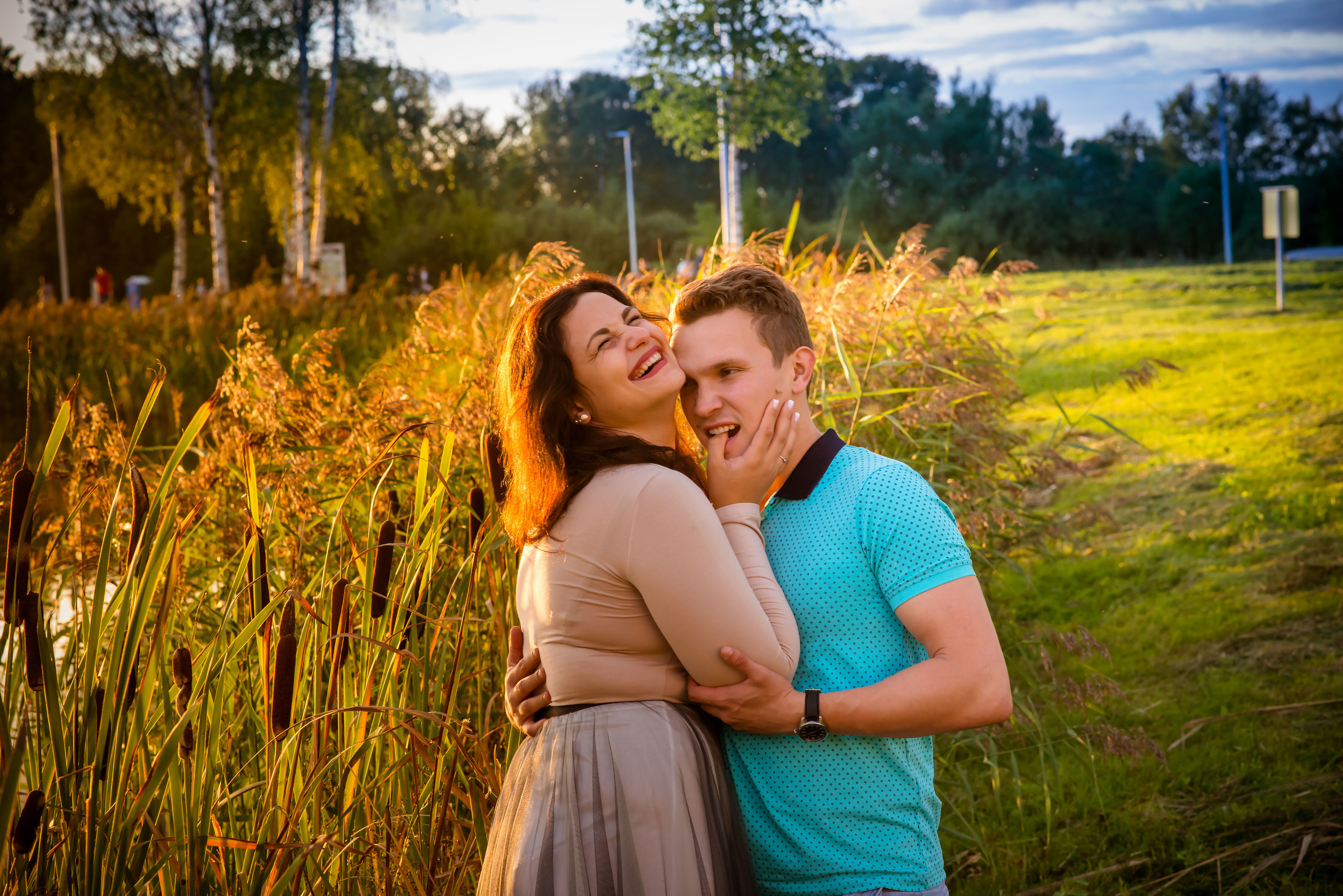 Veronika un Ivars. Fotogrāfs Romualds Rubenis un Artemijs Stašāns