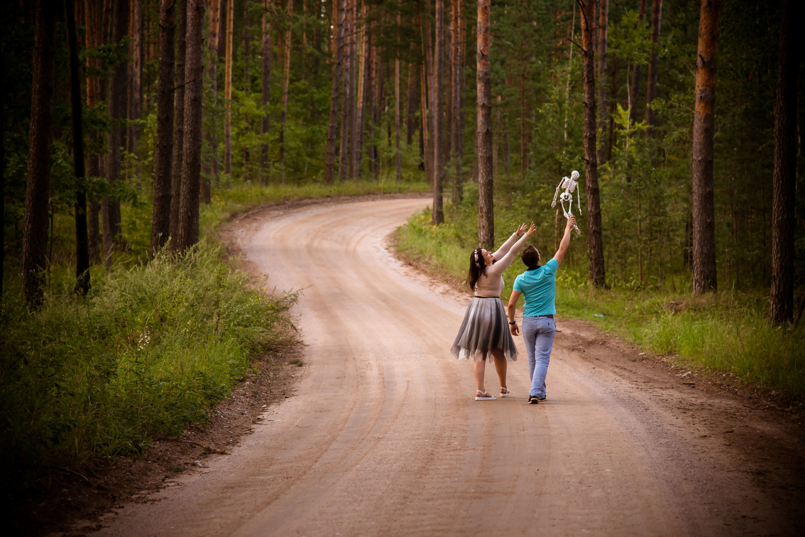 Veronika un Ivars. Fotogrāfs Romualds Rubenis un Artemijs Stašāns