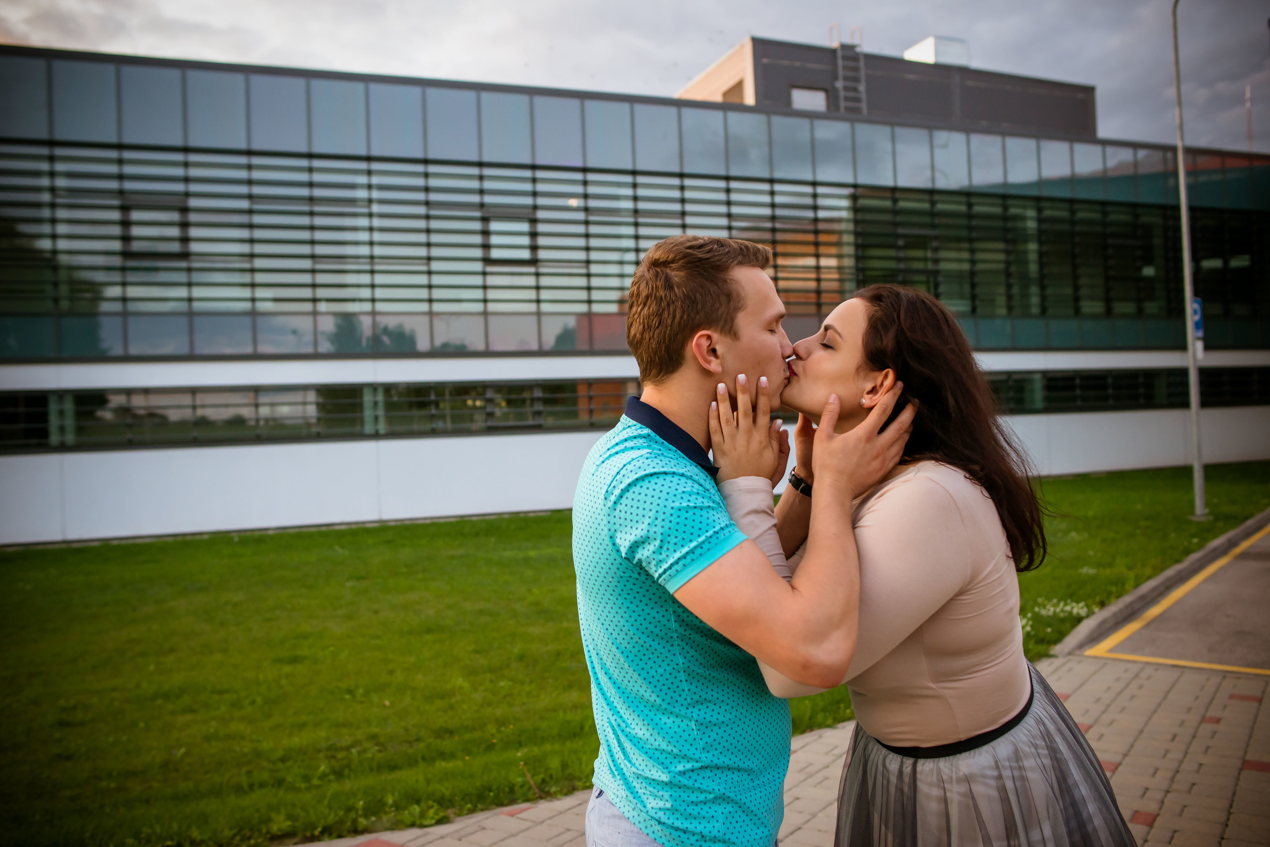 Veronika un Ivars. Fotogrāfs Romualds Rubenis un Artemijs Stašāns