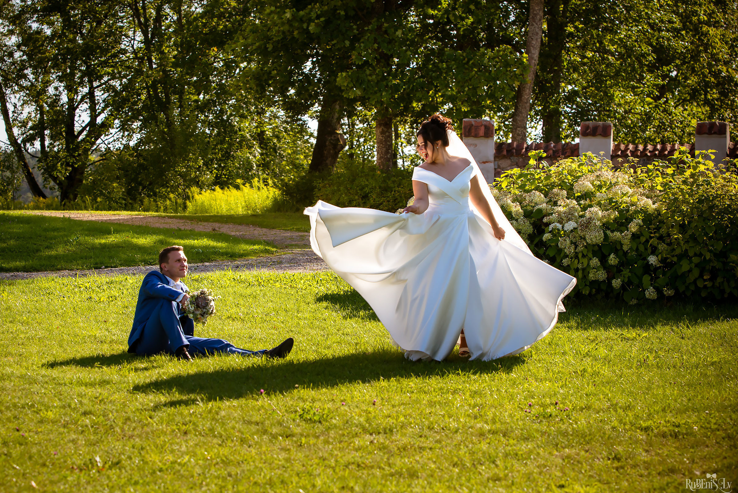 Veronika un Ivars. Fotogrāfs Romualds Rubenis un Artemijs Stašāns