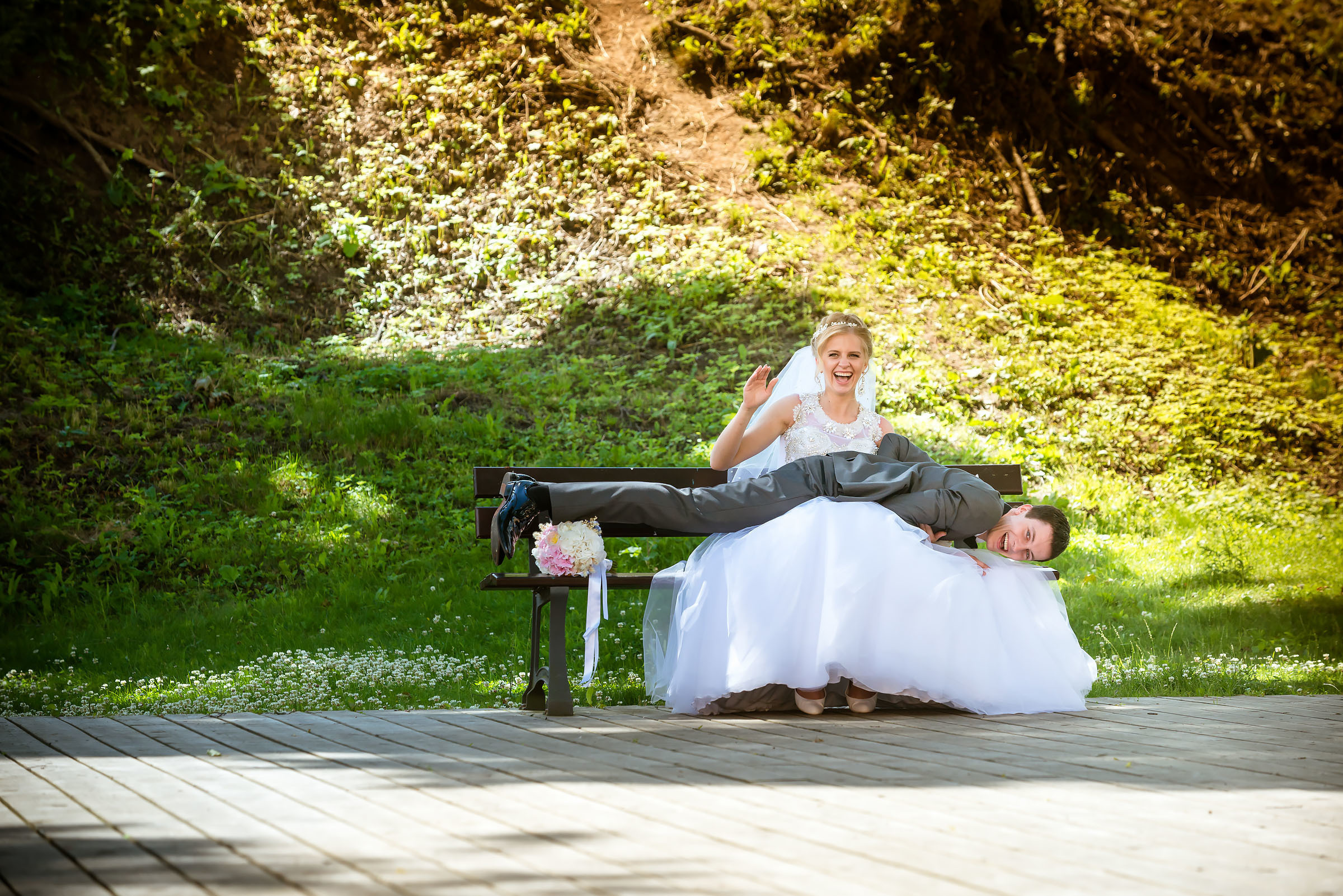 Stefani un Edvins. Fotogrāfs Romualds Rubenis un Artemijs Stašāns