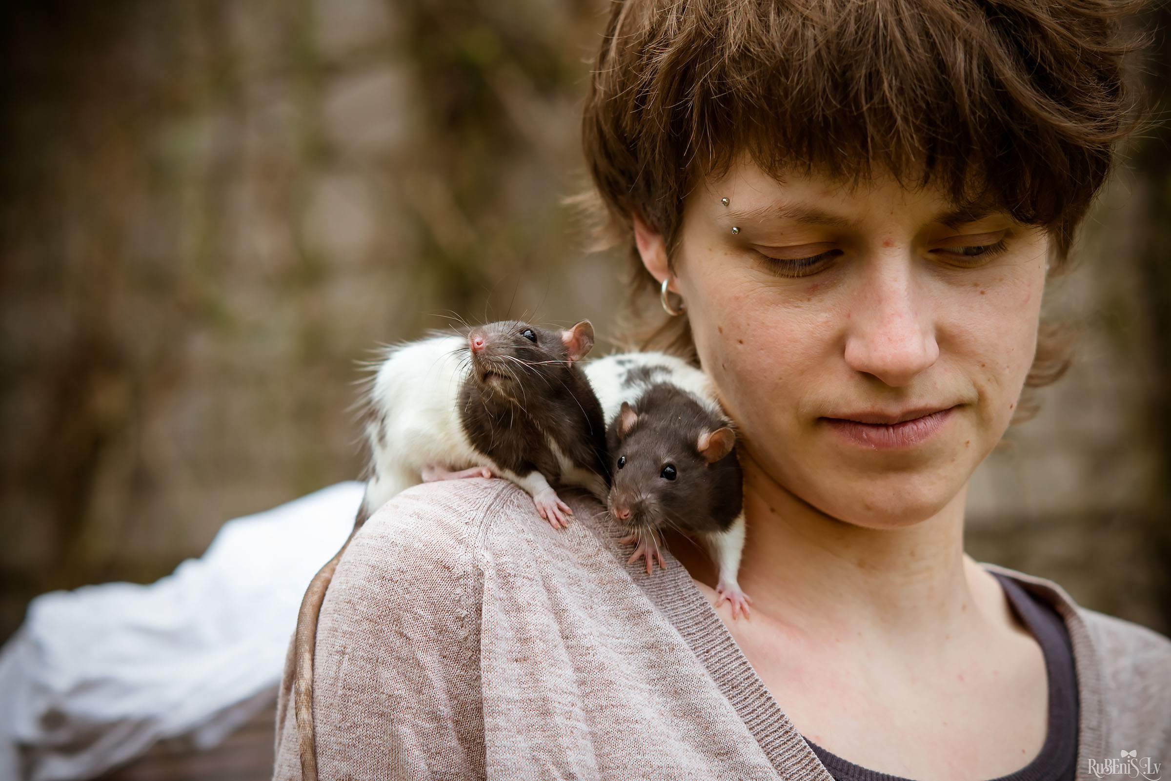 Анна и Марта / Корги и Гриффоны. Фотограф Ромуальд Рубенис и Артемий Сташанс