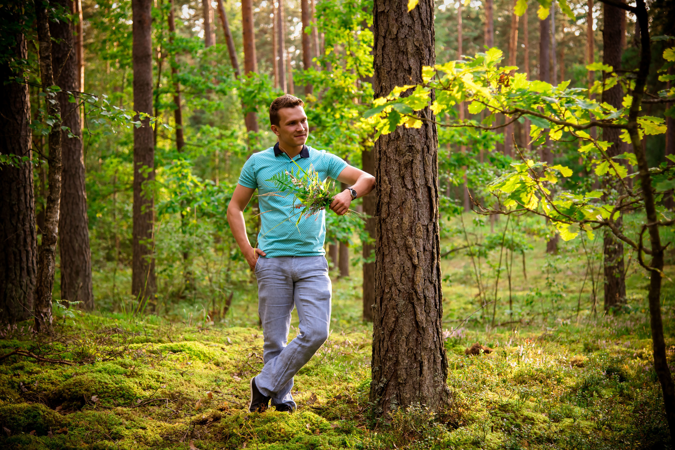 Veronika un Ivars. Fotogrāfs Romualds Rubenis un Artemijs Stašāns