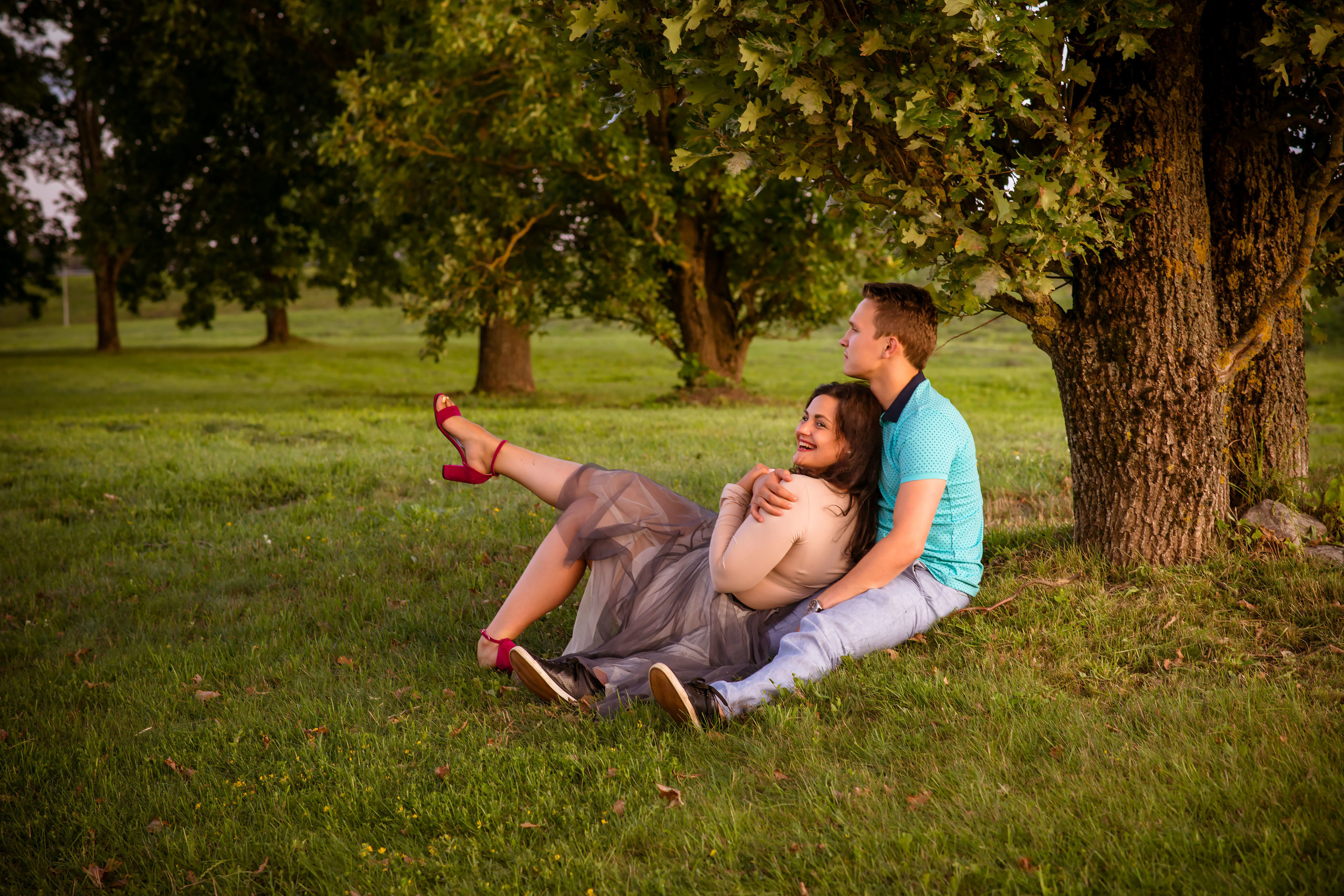 Veronika un Ivars. Fotogrāfs Romualds Rubenis un Artemijs Stašāns