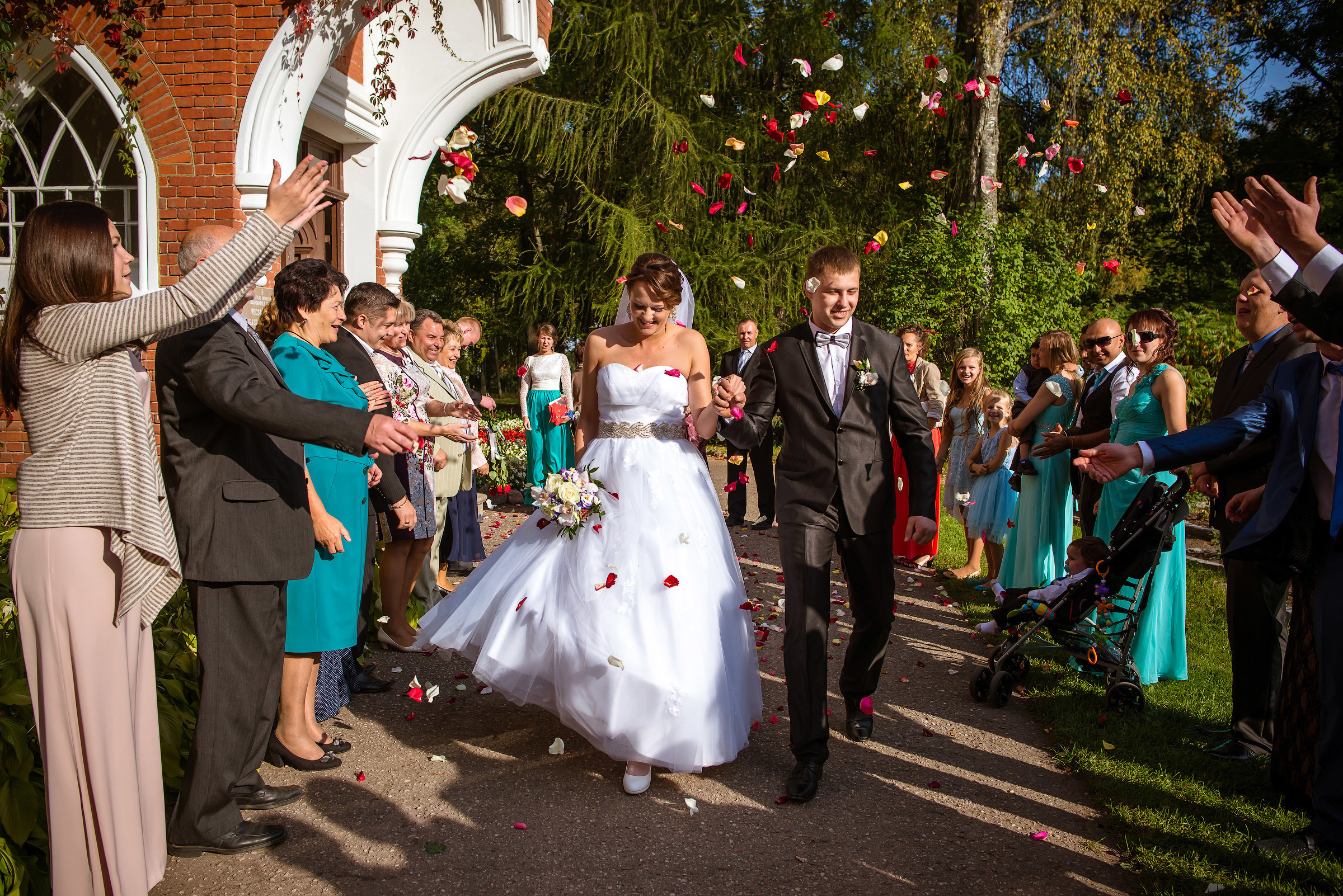 Съемка свадьбы в Ротко Центре. Фотограф Ромуальд Рубенис и Артемий Сташанс