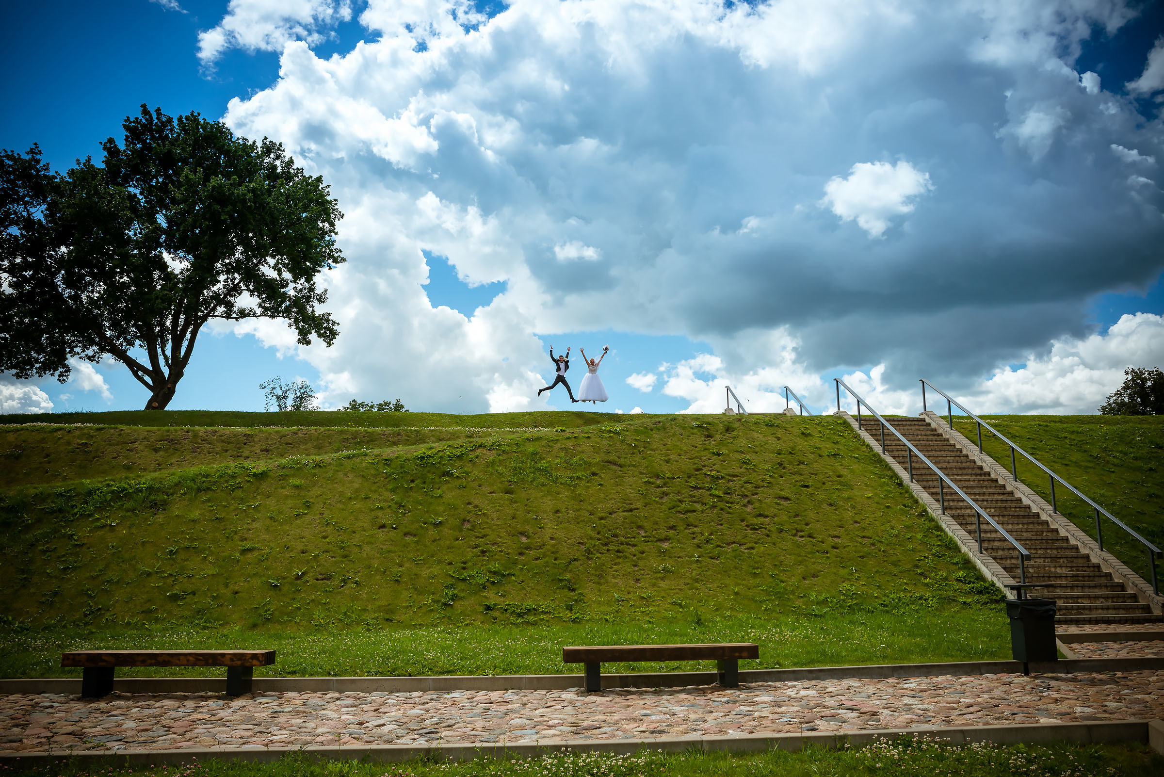 Stefani un Edvins. Fotogrāfs Romualds Rubenis un Artemijs Stašāns