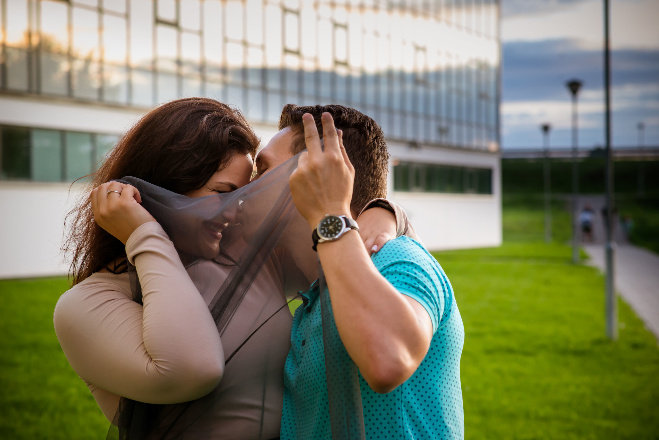 Veronika un Ivars. Fotogrāfs Romualds Rubenis un Artemijs Stašāns
