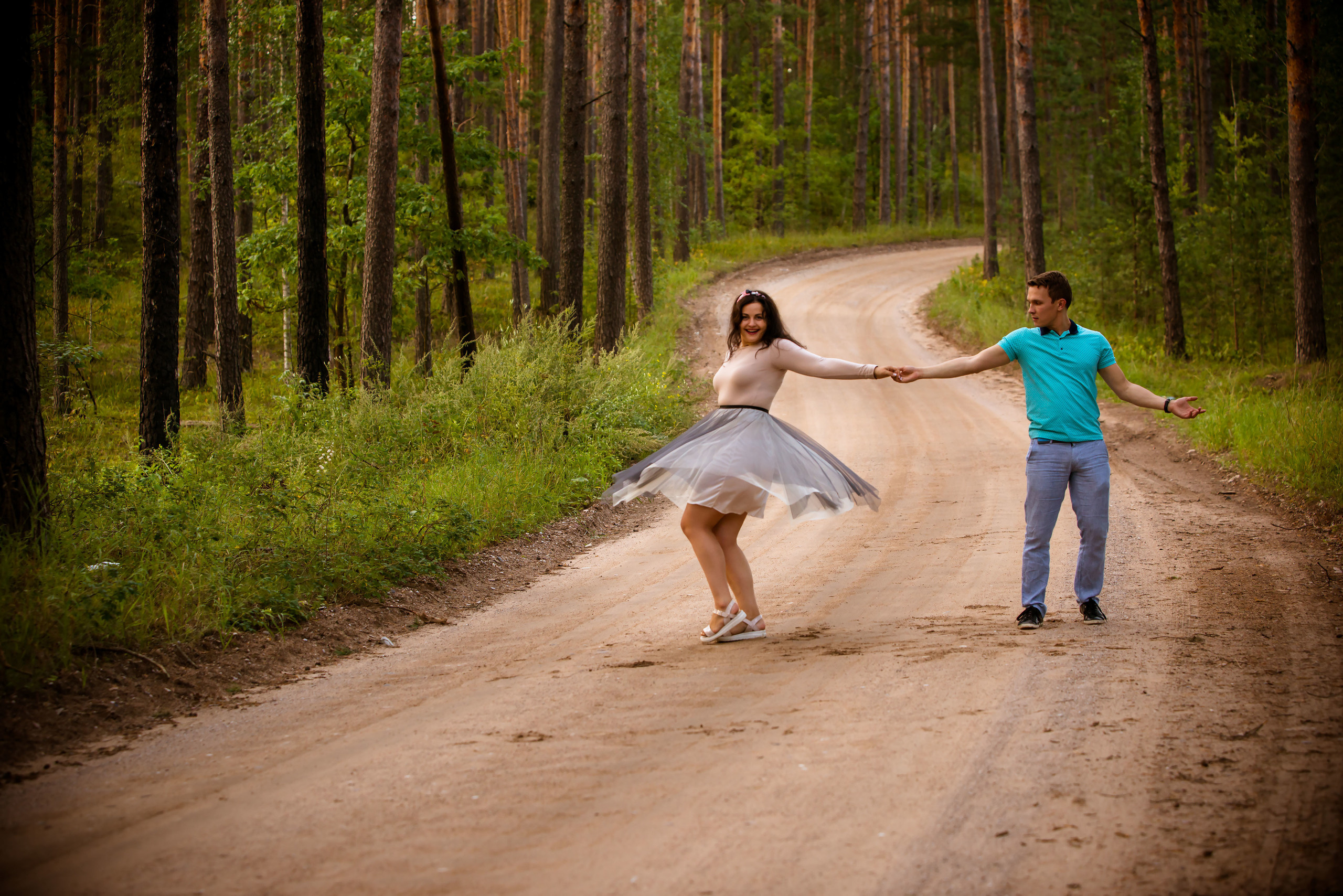 Veronika un Ivars. Fotogrāfs Romualds Rubenis un Artemijs Stašāns