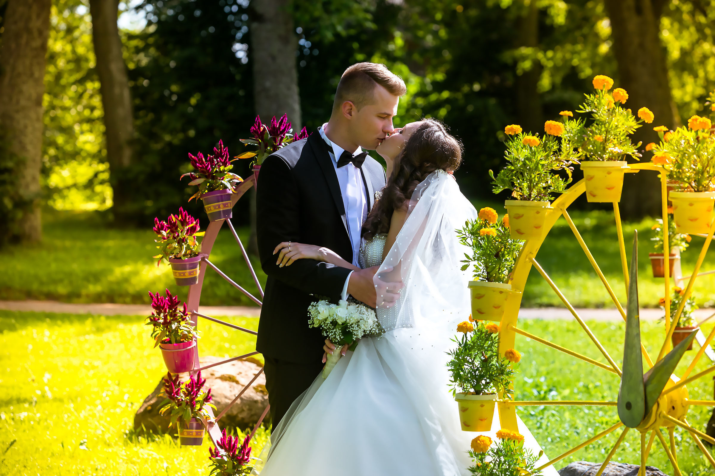 Viktorija un Jurijs. Fotogrāfs Romualds Rubenis un Artemijs Stašāns