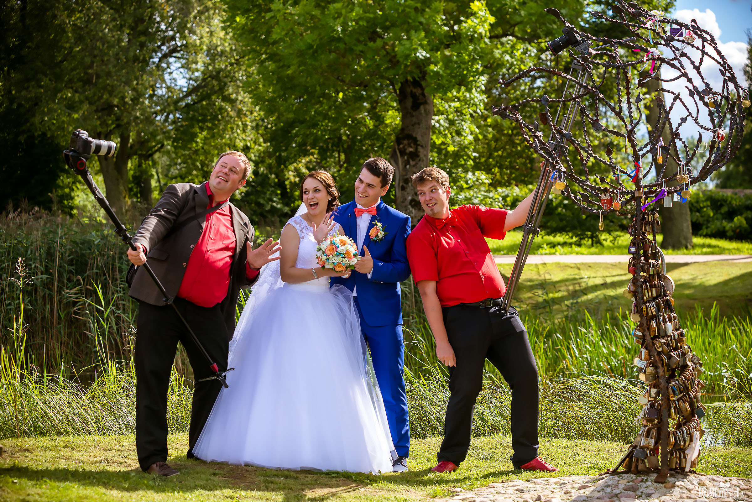 Julija un Edgars. Fotogrāfs Romualds Rubenis un Artemijs Stašāns