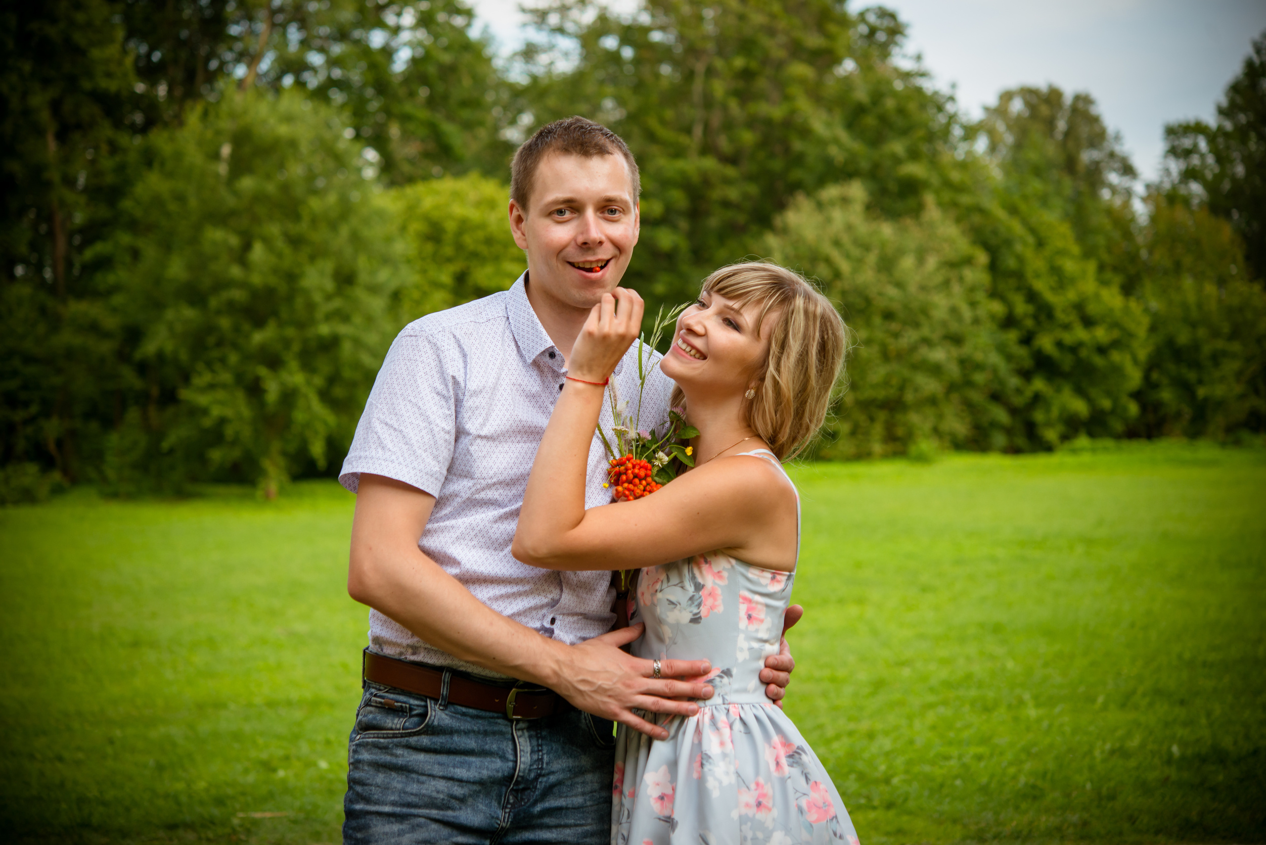 Olga un Vadims. Fotogrāfs Romualds Rubenis un Artemijs Stašāns