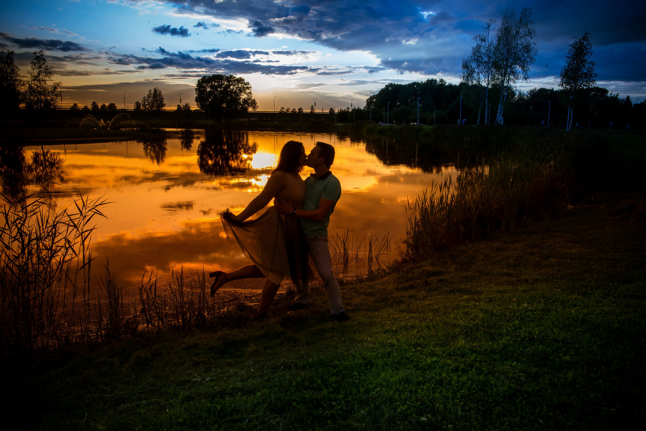 Veronika un Ivars. Fotogrāfs Romualds Rubenis un Artemijs Stašāns