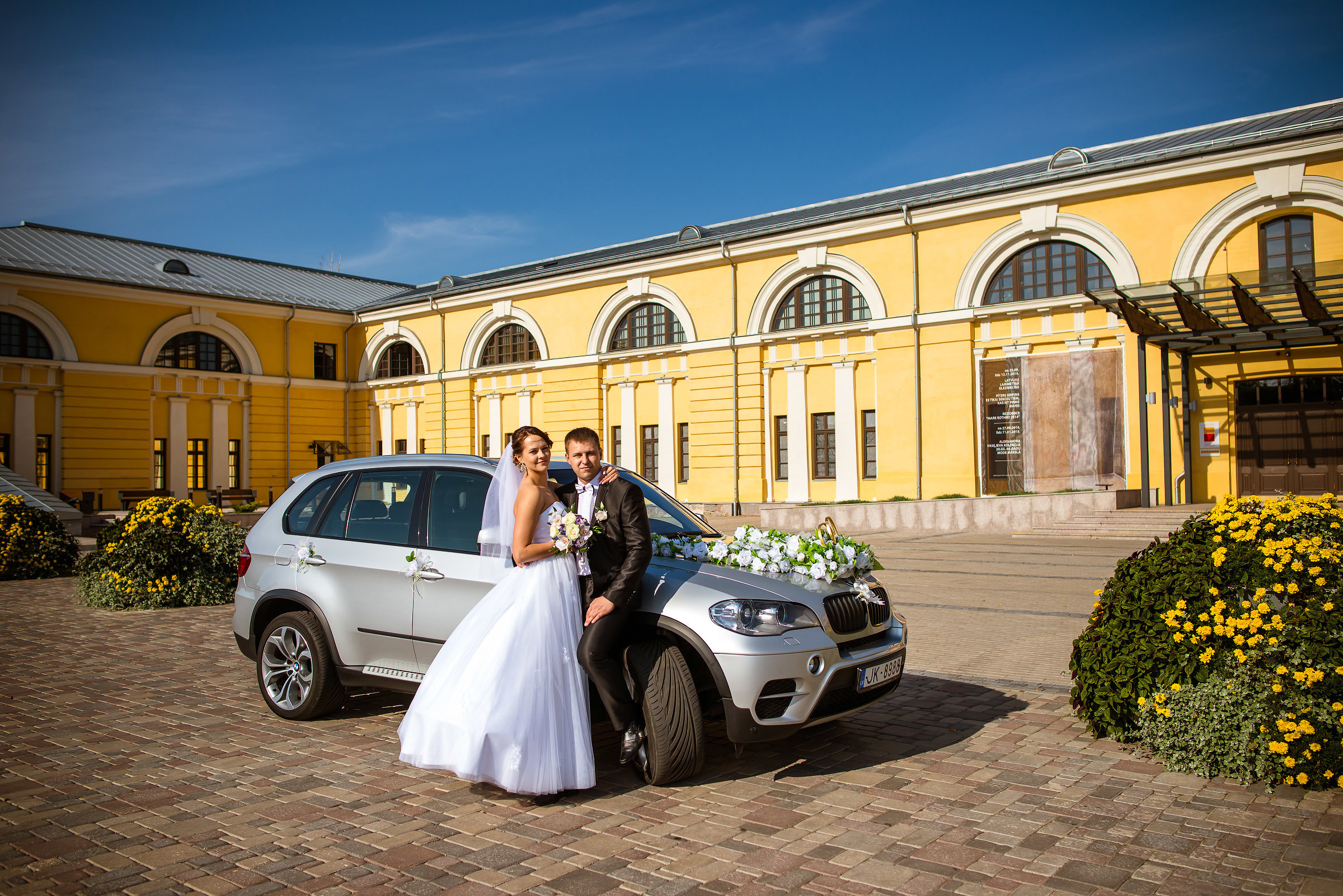 Съемка свадьбы в Ротко Центре. Фотограф Ромуальд Рубенис и Артемий Сташанс