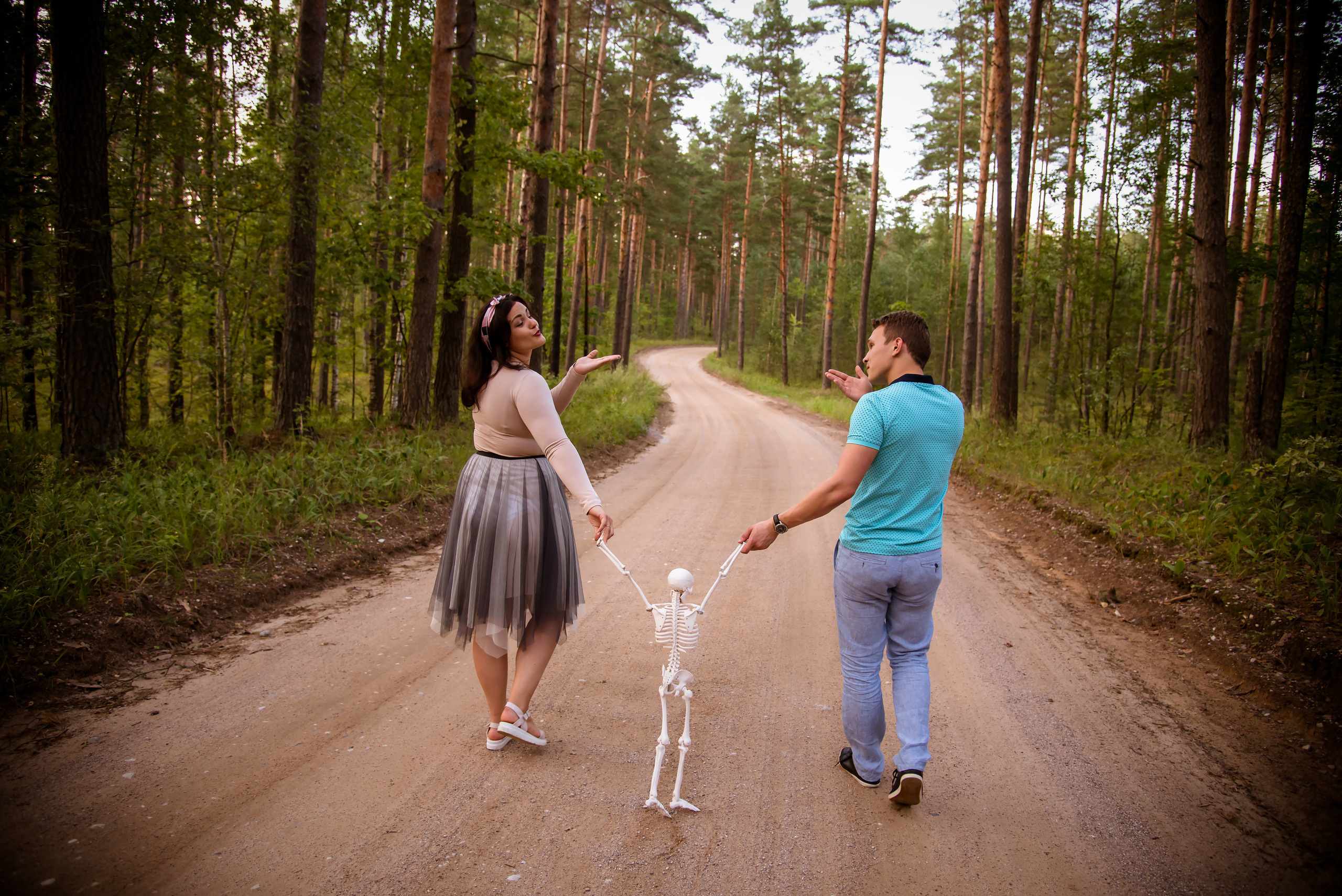 Veronika un Ivars. Fotogrāfs Romualds Rubenis un Artemijs Stašāns