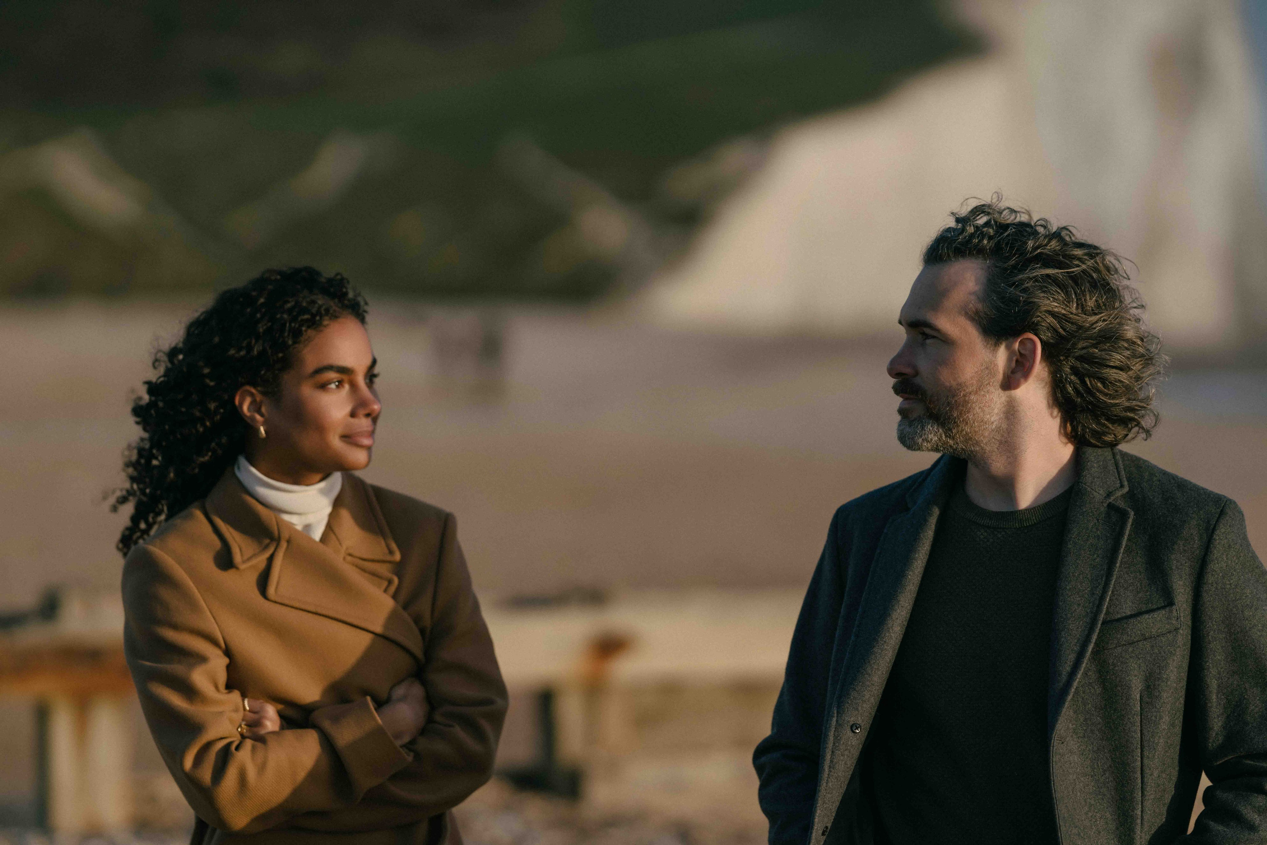 Seven Sisters Engagement Photos | London Photographer | UK Coastal Couple Shoot. London Wedding Photographer | Engagement & Proposal Photography by Natasha Ferreira