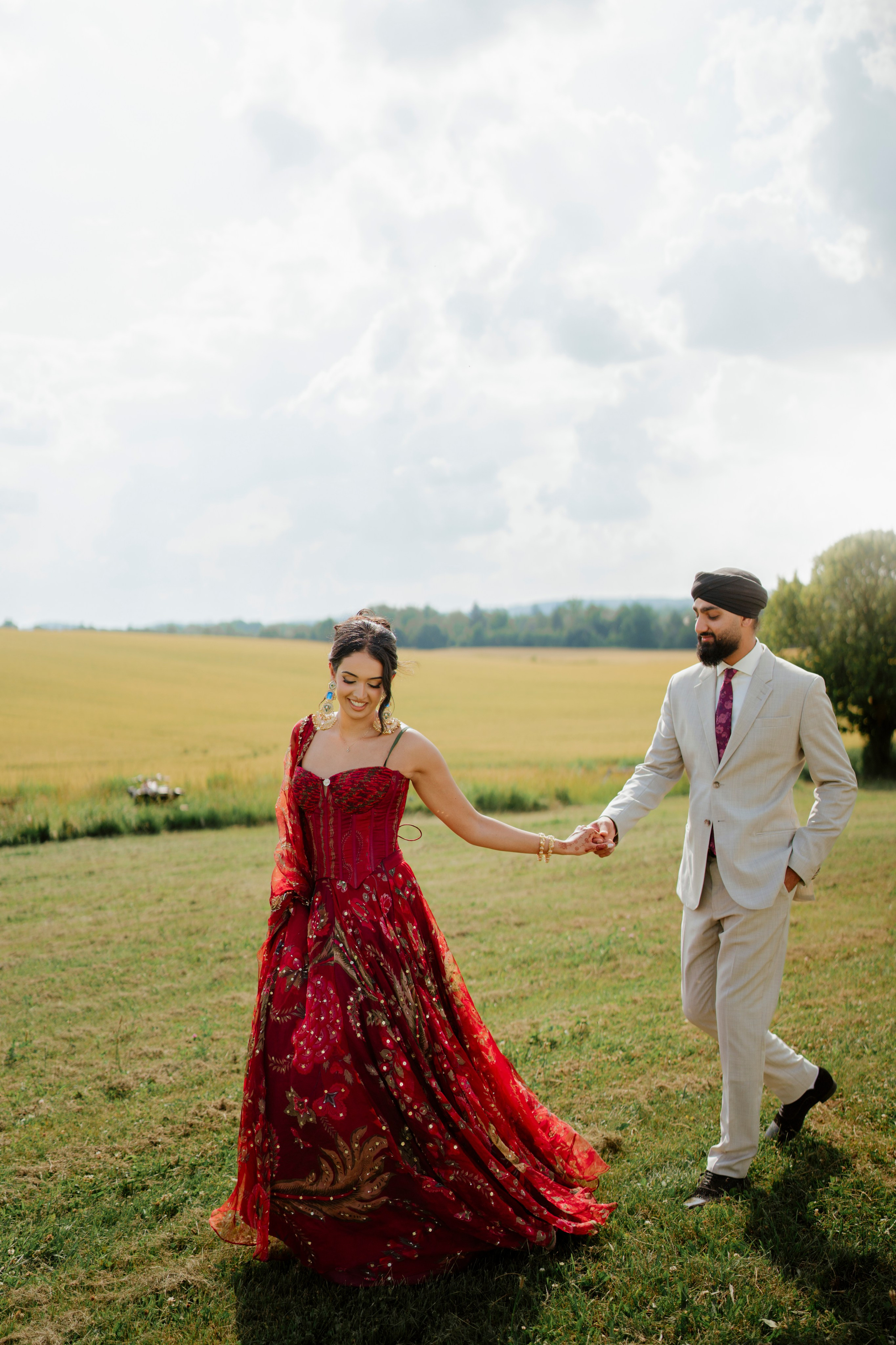 Nooreen & Jugraj. Studio Kunal Photography