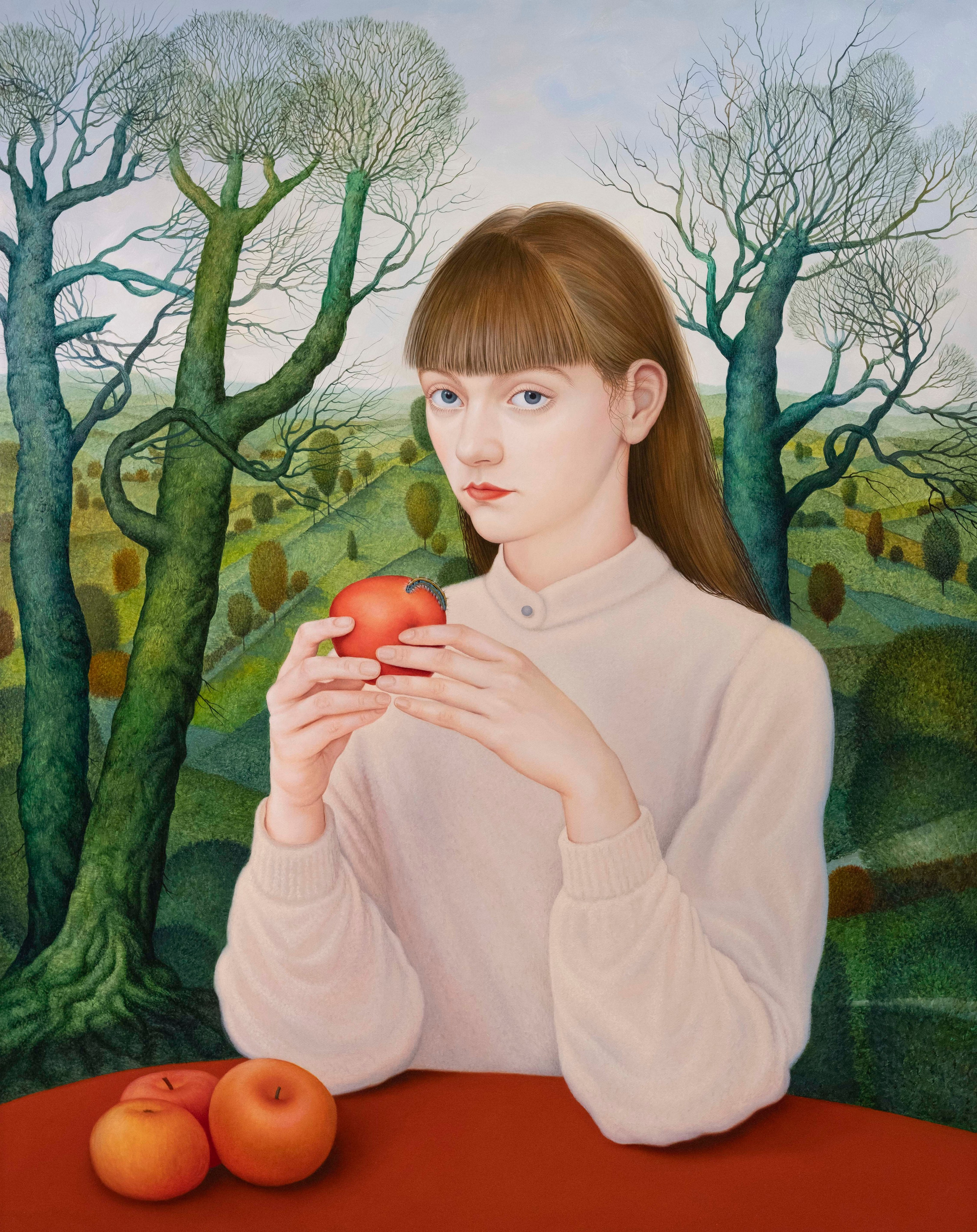 Malacosoma Neustria. ELEN BEZHEN