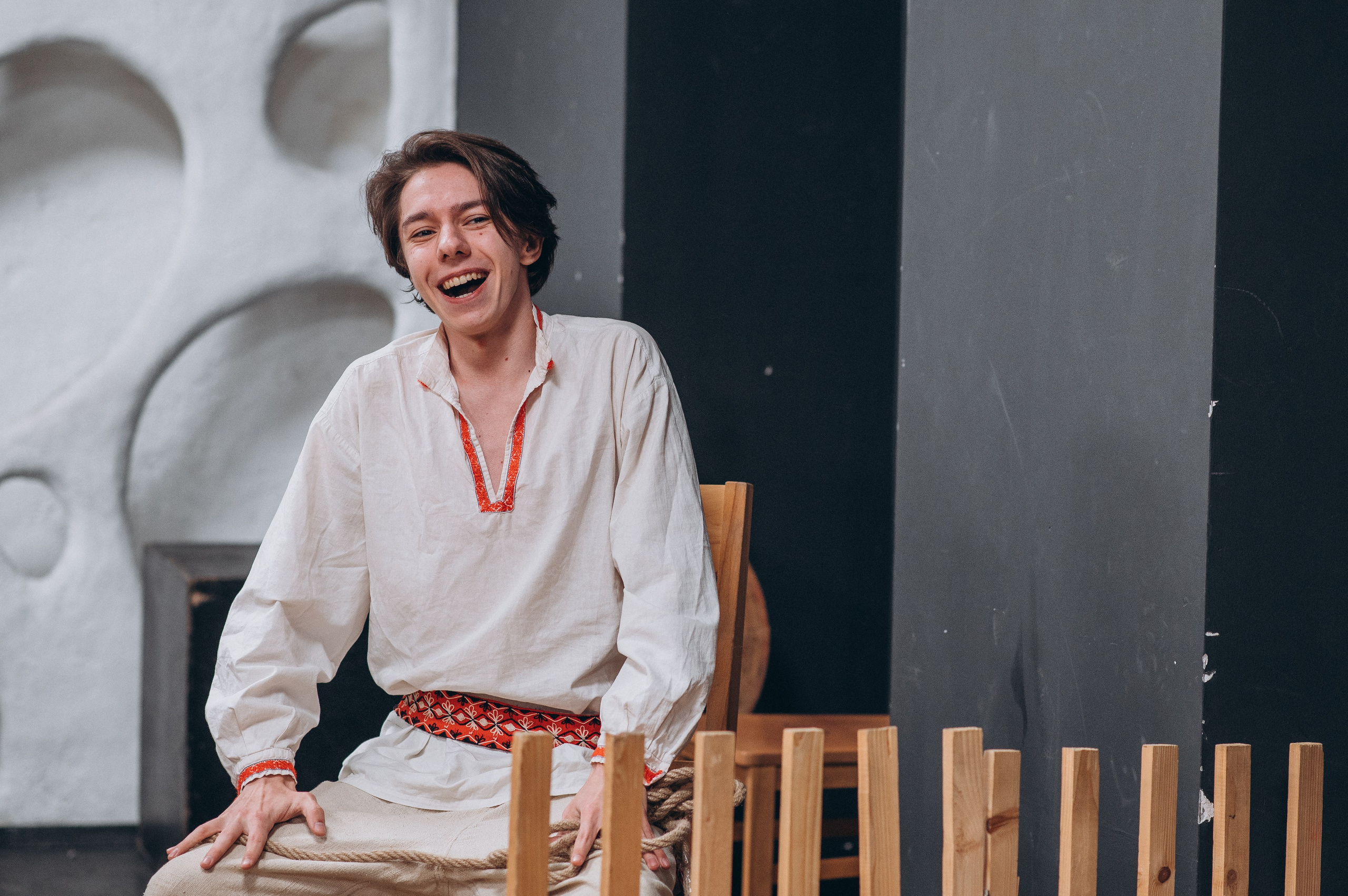 Вистава студентів Кайдашева сім’я. Фотограф Київ