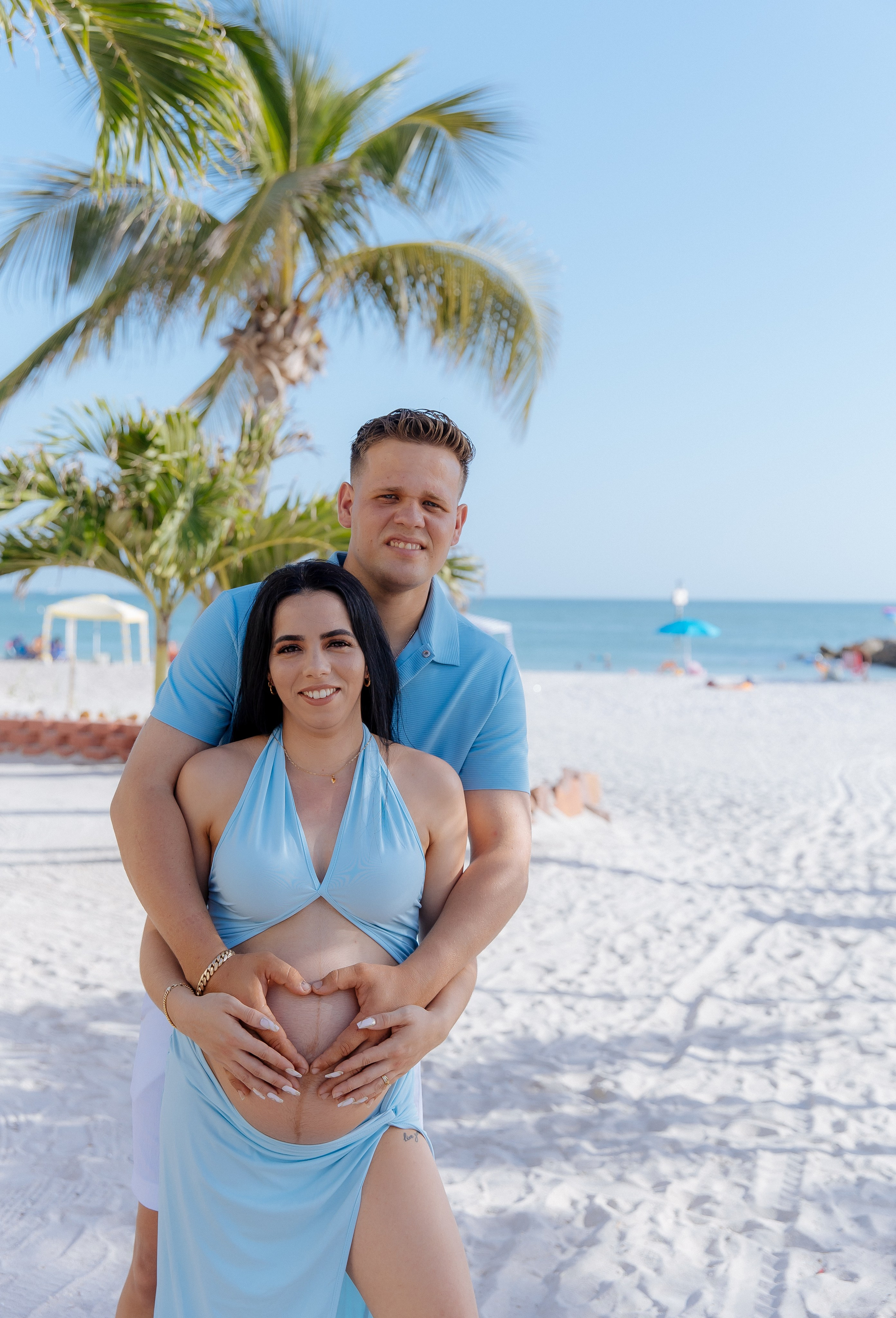 MATERNITY photo shoot on the beach sunset photo shoot session