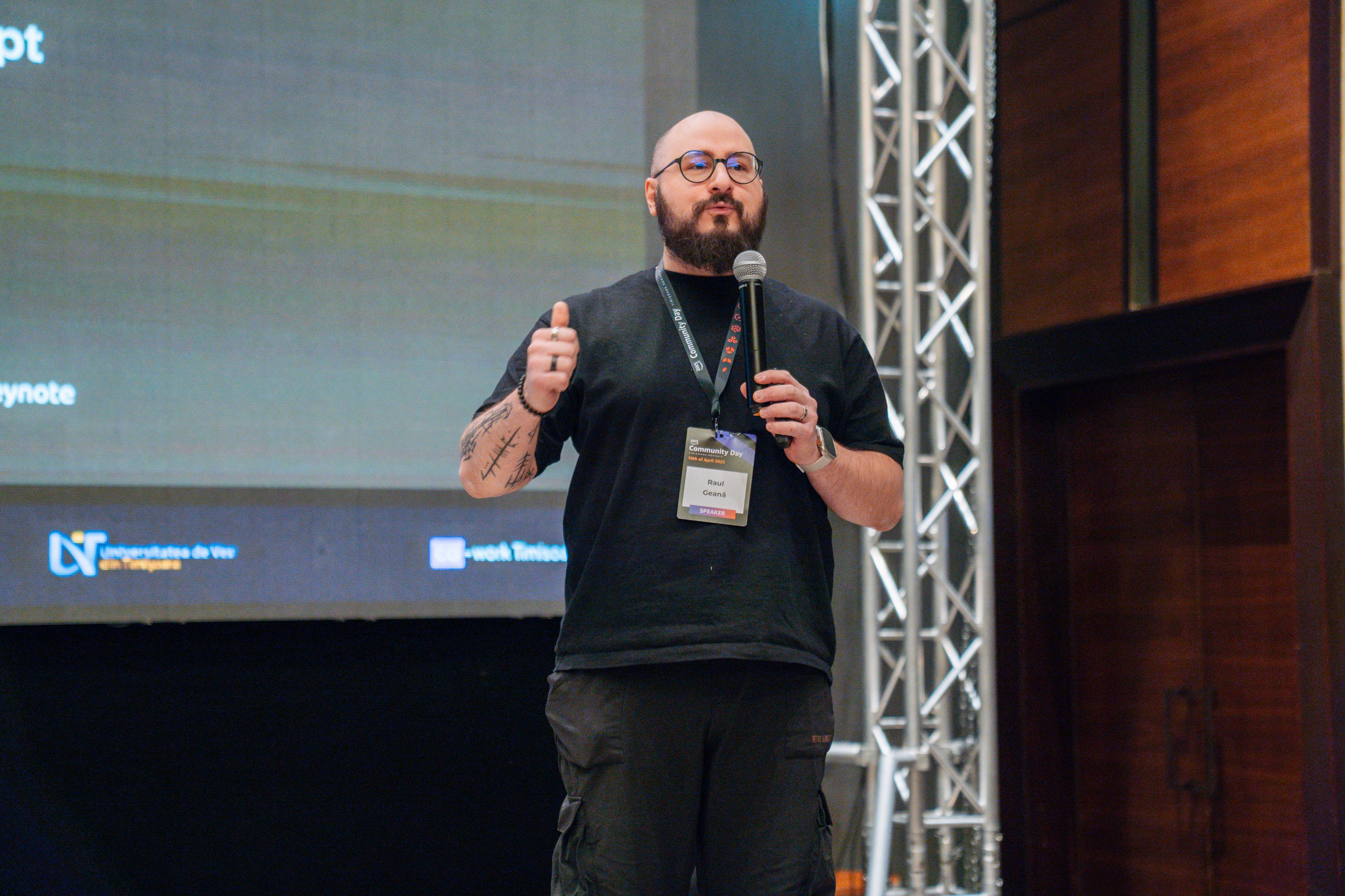 AWS Community Day 2025. Cozac Cristian Photographer