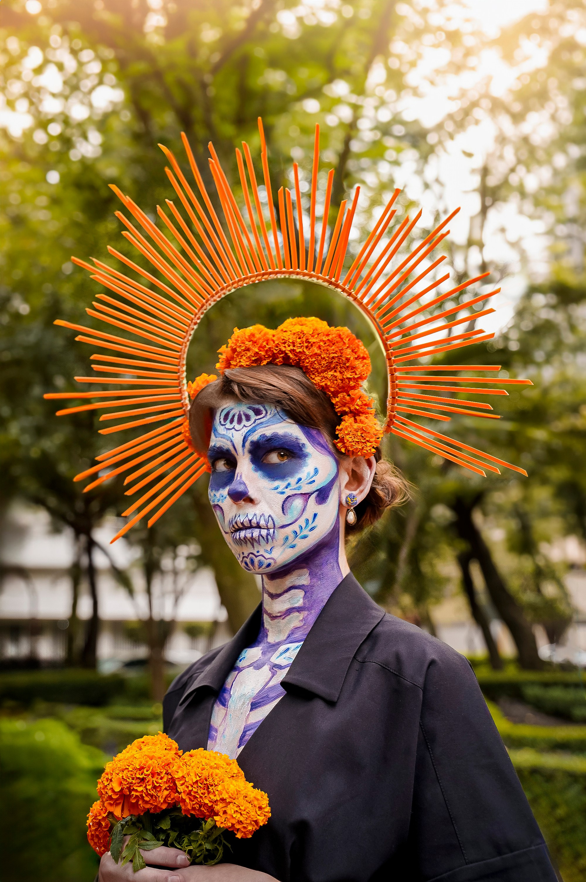 Photographer cdmx mexico city dio de los muertos day of death. Catrina Frolova photography